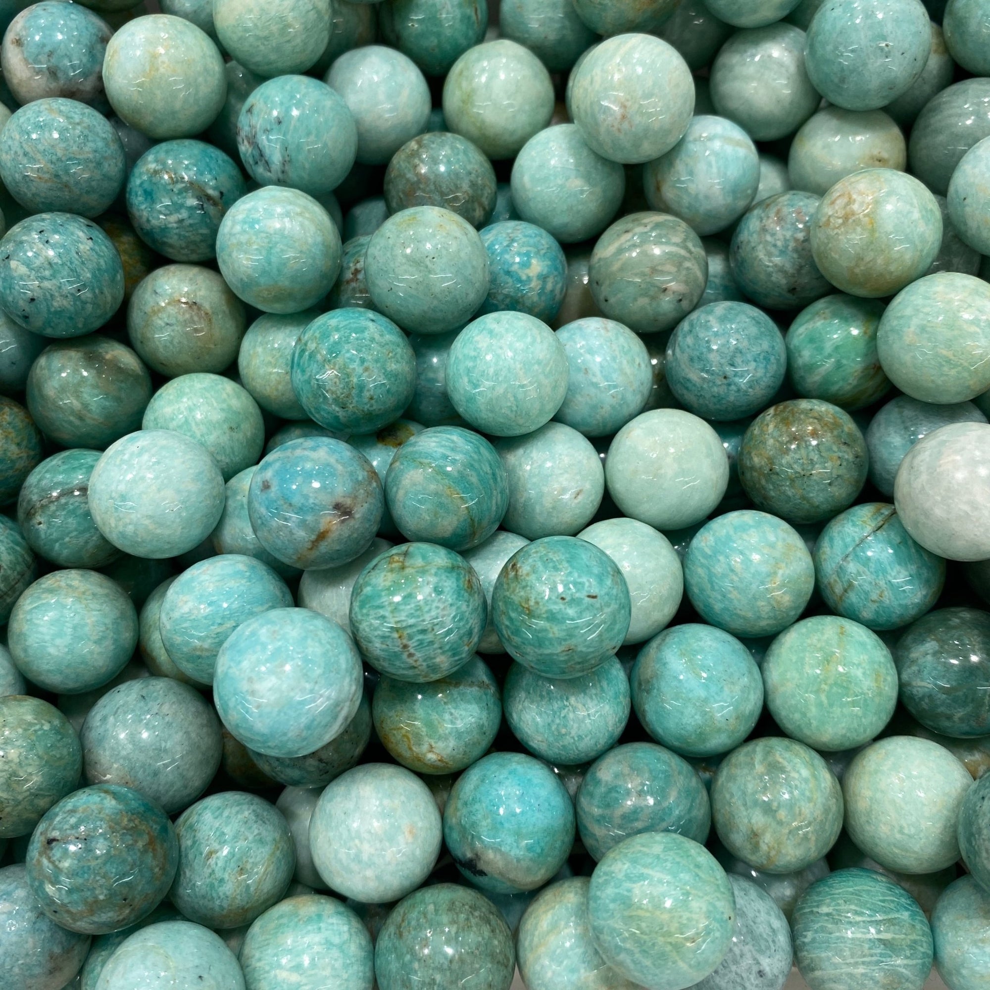 Amazonite Mini Sphere - Grade A - RockZ Sourcing Hub
