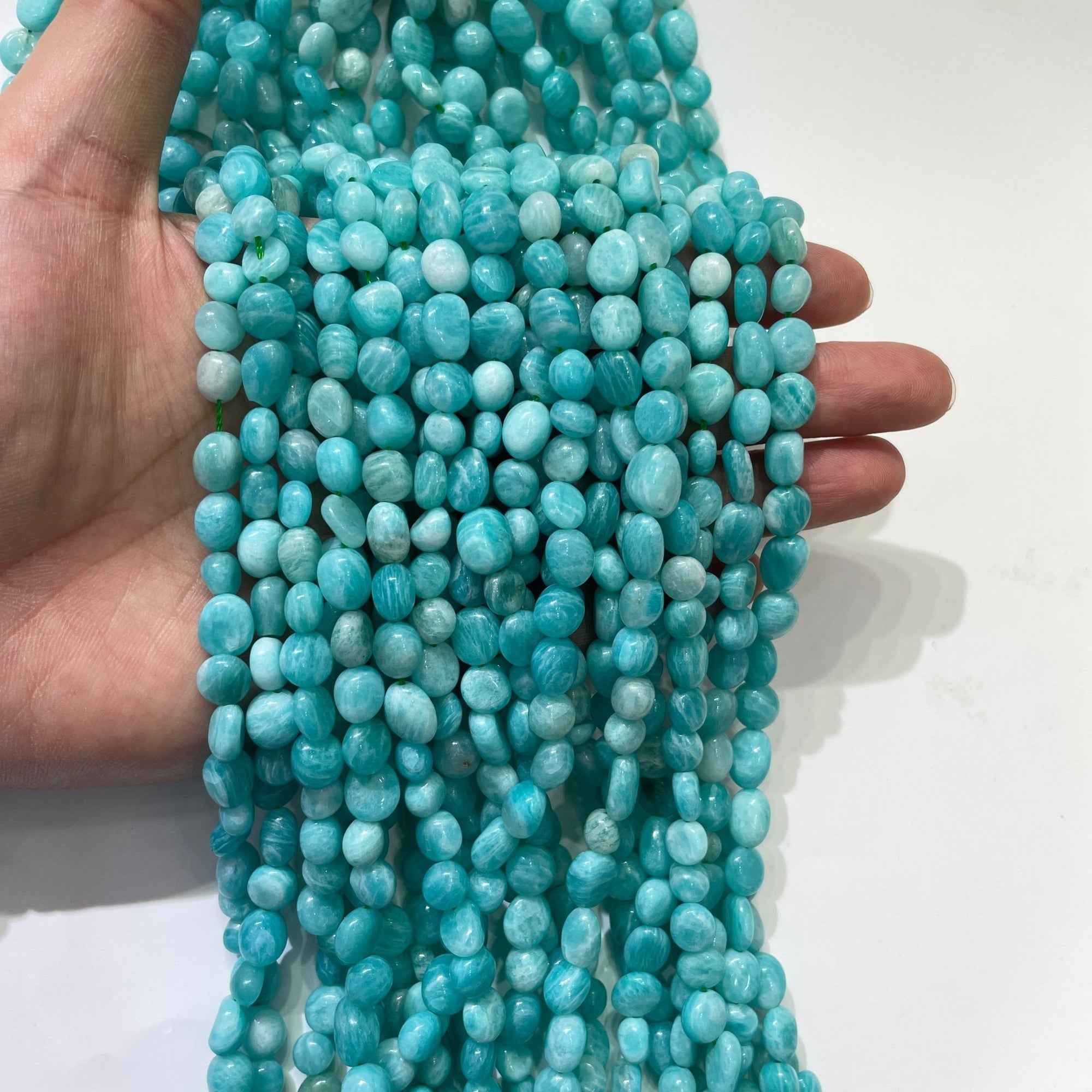 Amazonite Nugget Bead Strand - RockZ Sourcing Hub