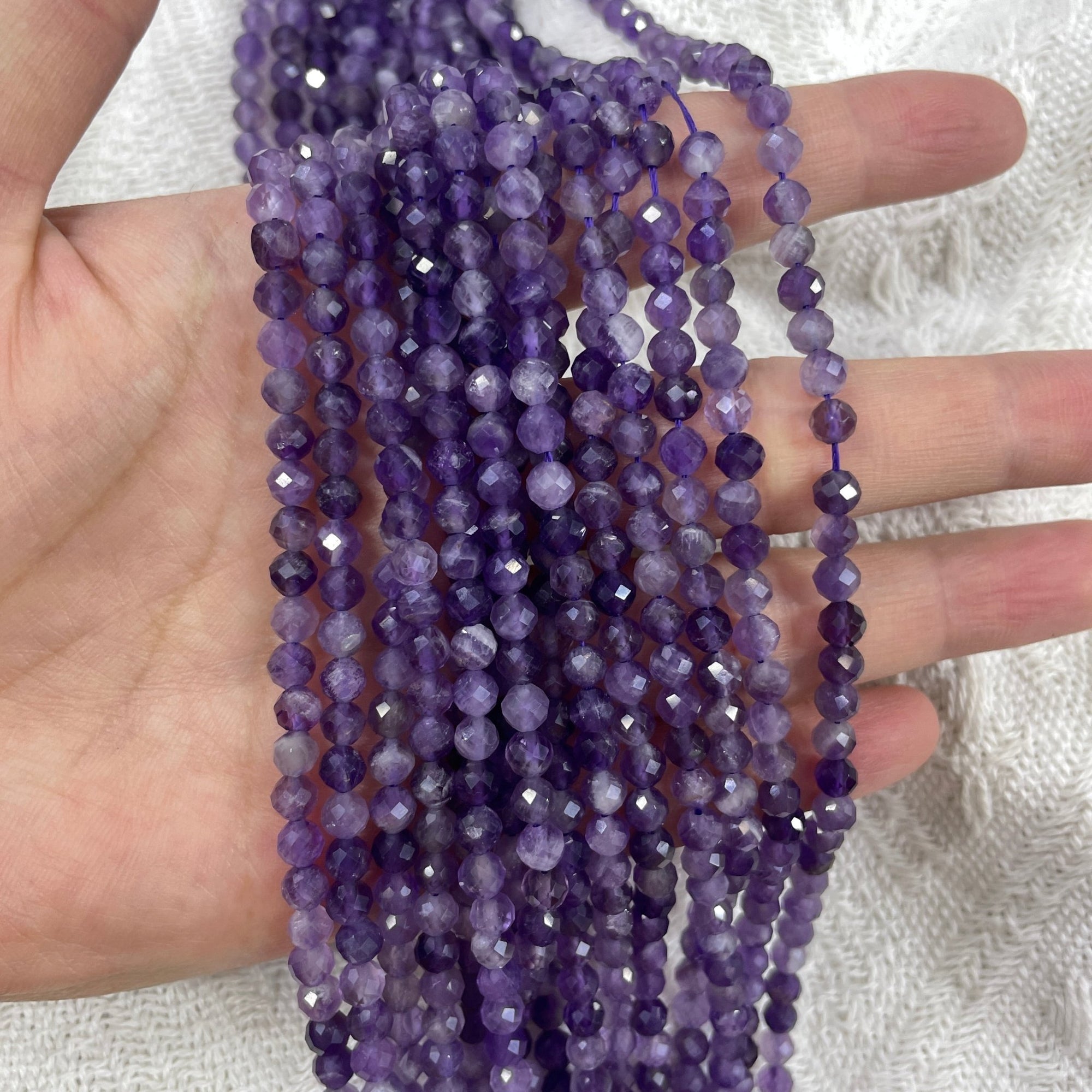 Amethyst Faceted Bead Strand - RockZ Sourcing Hub