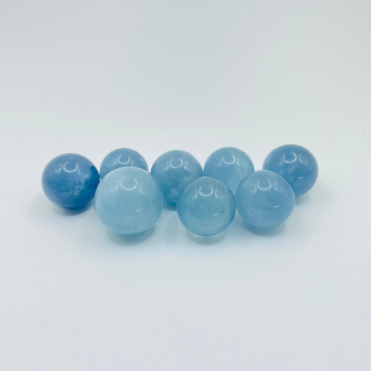 Aquamarine Mini Sphere - Grade A - RockZ Sourcing Hub