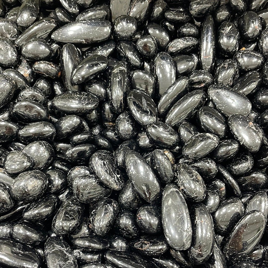 Black Tourmaline Tumblestone - RockZ Sourcing Hub