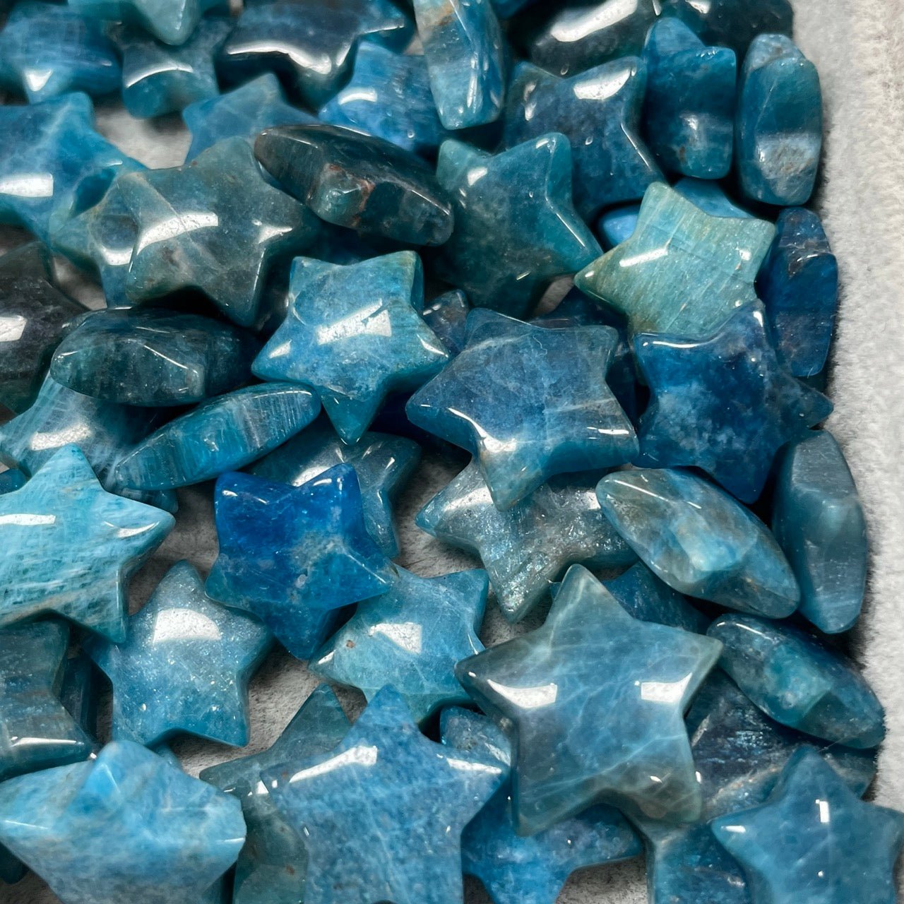 Blue Apatite Star - Grade A - RockZ Sourcing Hub