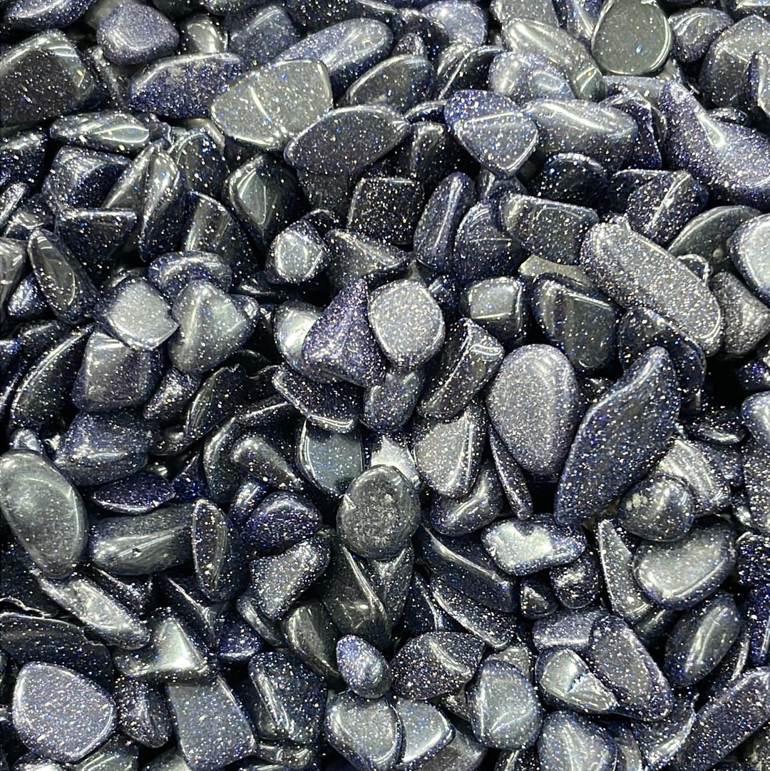 Blue Sand Stone Chips/Nuggets (Artificial Stone) - RockZ Sourcing Hub