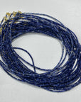 Blue Sodalite Micro Faceted Cube Collar Necklace - RockZ Sourcing Hub