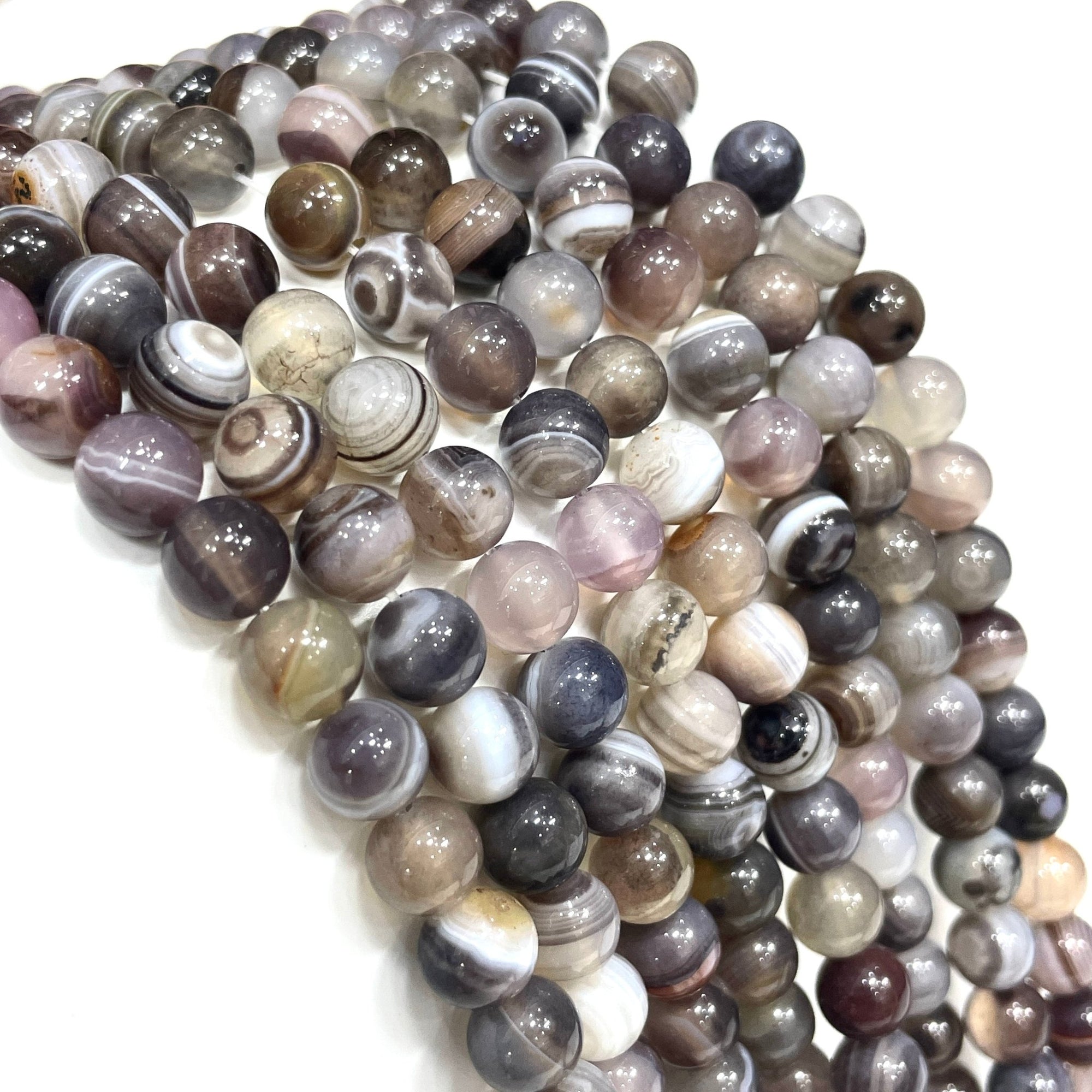 Botswana Agate Bead Strand - RockZ Sourcing Hub