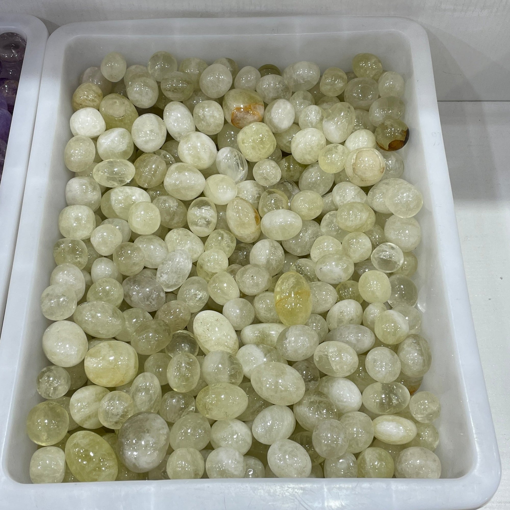 Brazilian Lemon Citrine Tumblestone - RockZ Sourcing Hub