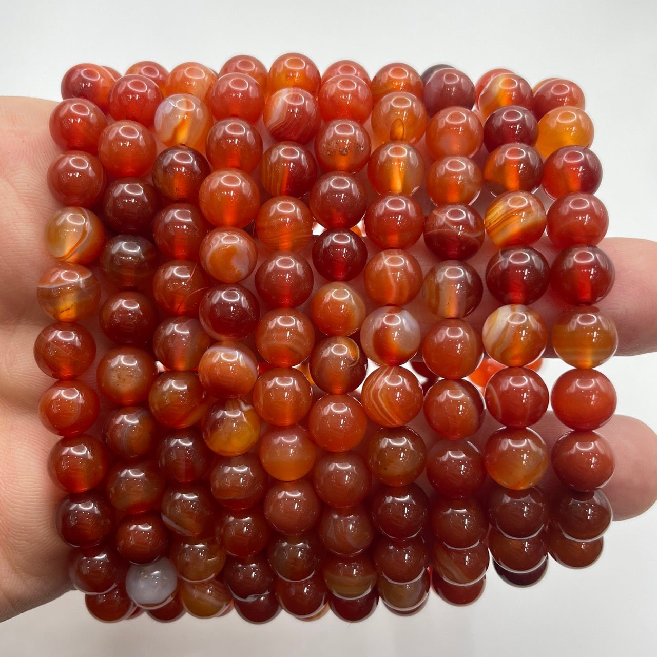 Stretch bead bracelets
