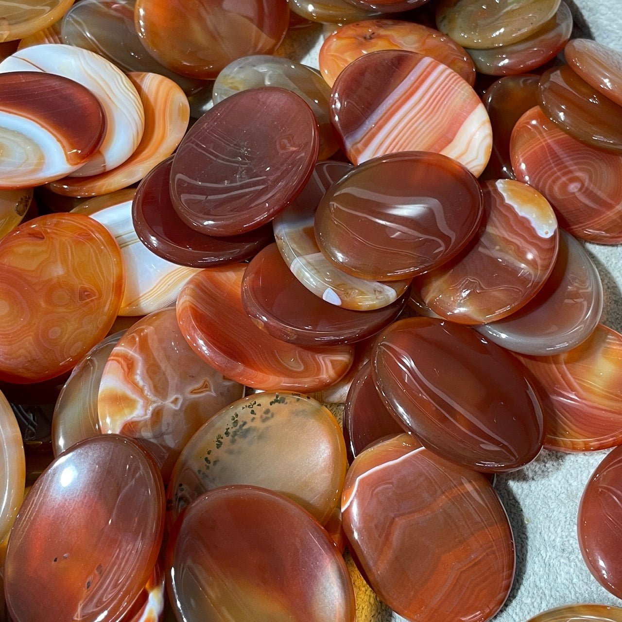 Carnelian Worry Stone - RockZ Sourcing Hub