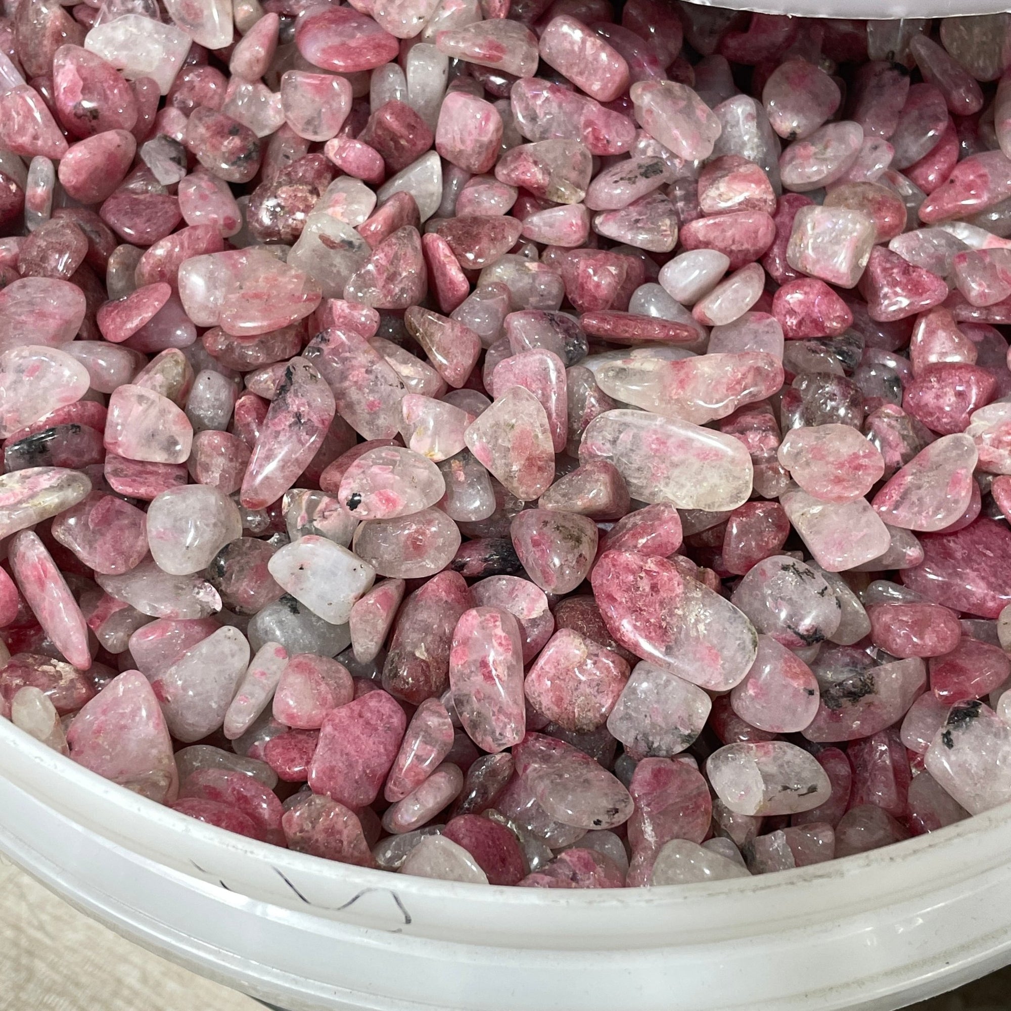 Cherry Rhodonite Chips/Nuggets - RockZ Sourcing Hub