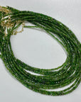Chrome Diopside Micro Faceted Cube Collar Necklace - RockZ Sourcing Hub
