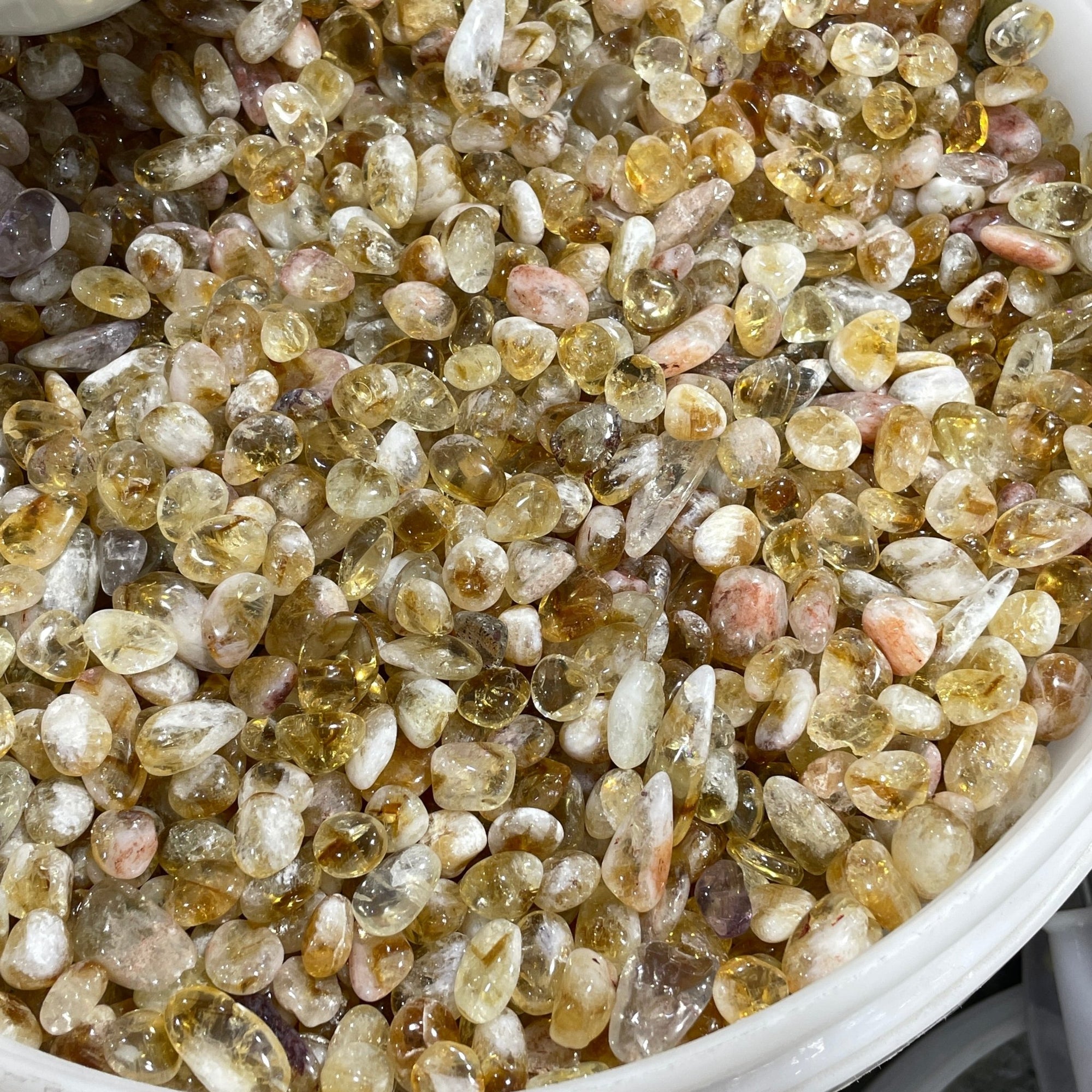 Citrine (Heat Treated Amethyst) Chips/Nuggets - RockZ Sourcing Hub