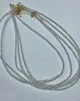 Clear Quartz Micro Faceted Cube Collar Necklace - RockZ Sourcing Hub