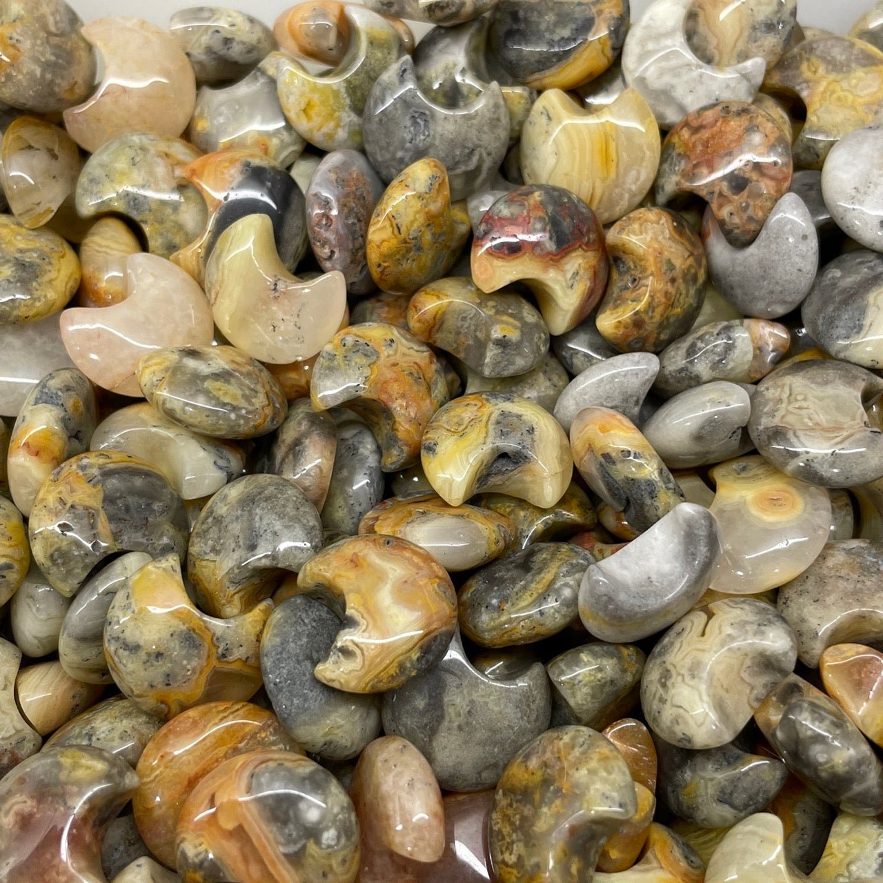 Crazy Agate Moon - RockZ Sourcing Hub