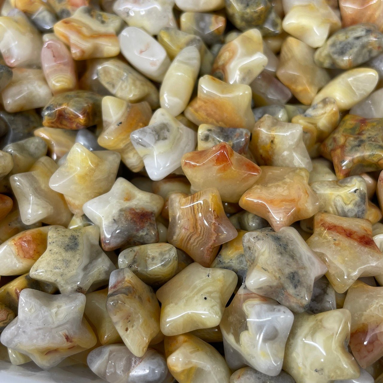 Crazy Agate Star - RockZ Sourcing Hub