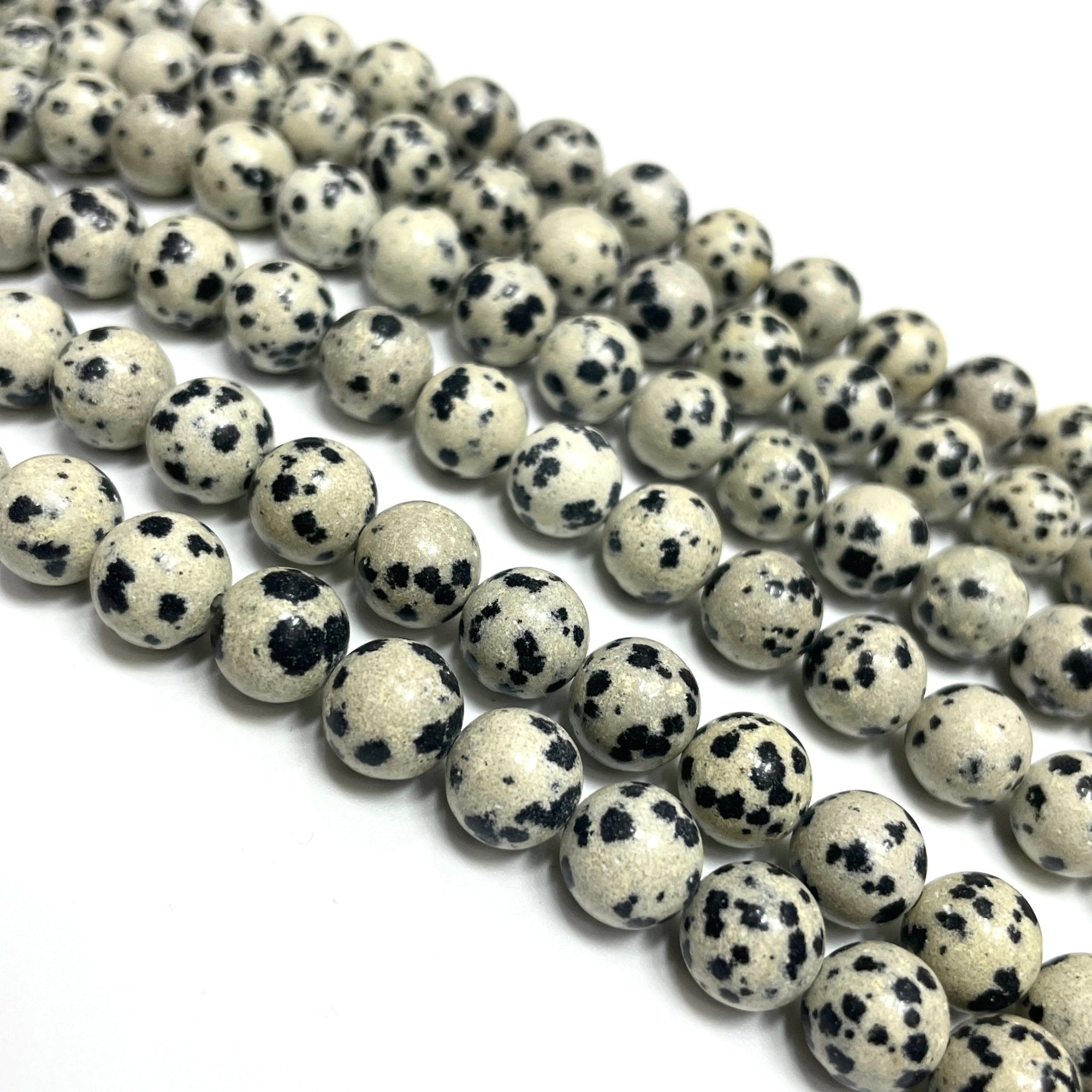 Dalmatian Jasper Bead Strand - RockZ Sourcing Hub