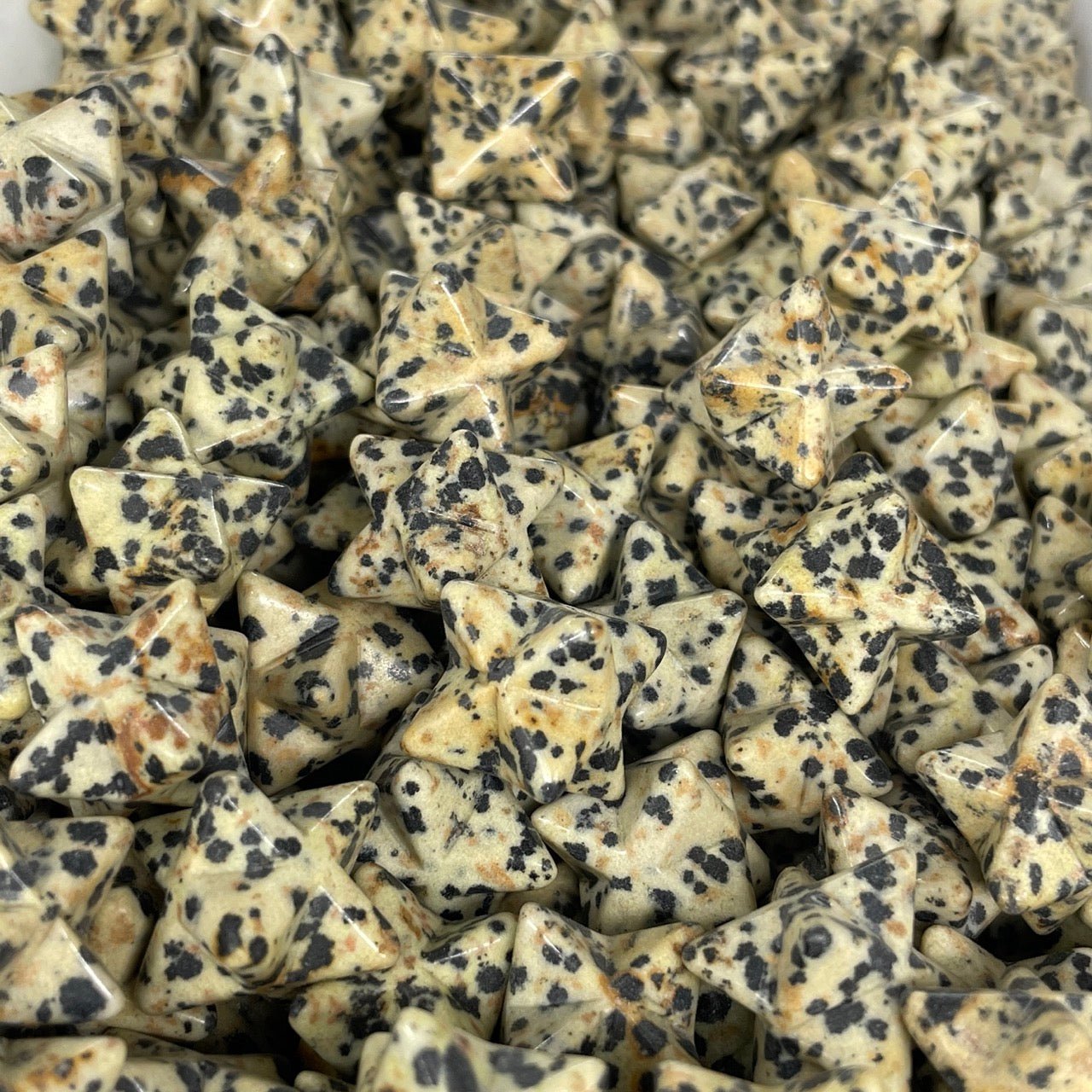 Dalmatian Jasper Octagram - RockZ Sourcing Hub