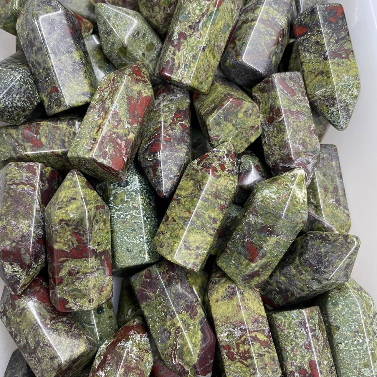 Dragon Blood Jasper Mini Point - RockZ Sourcing Hub