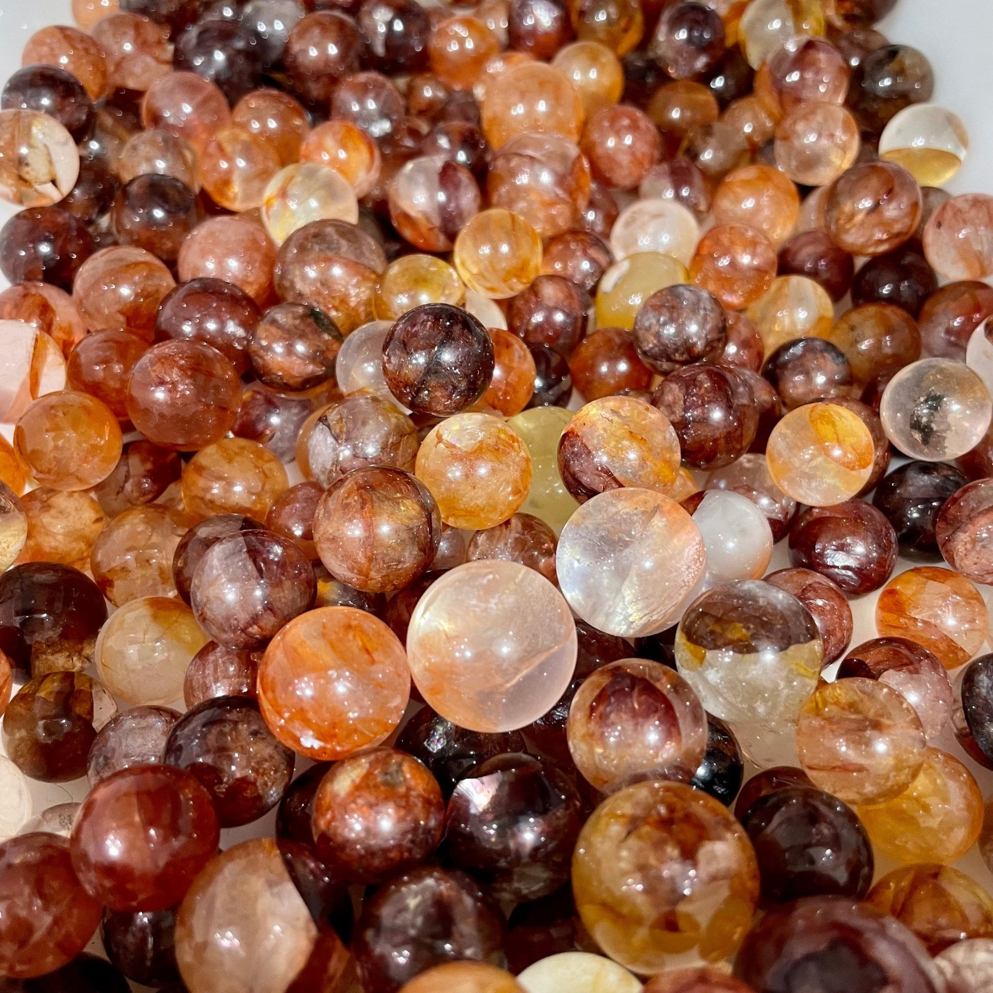 Fire Quartz Mini Sphere - Grade A - RockZ Sourcing Hub