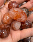 Fire Quartz Tumblestone - RockZ Sourcing Hub