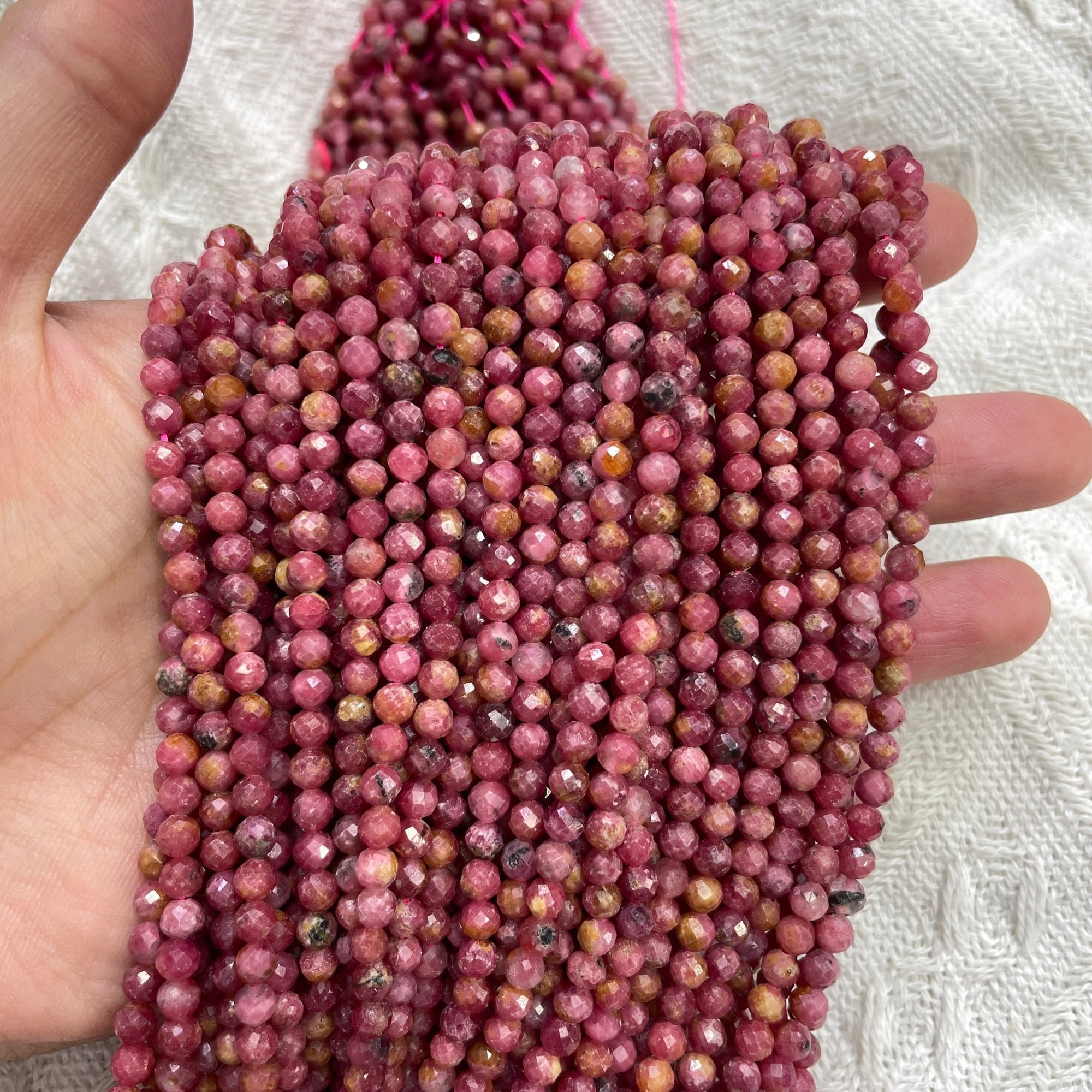 Garnet Faceted Bead Strand - RockZ Sourcing Hub