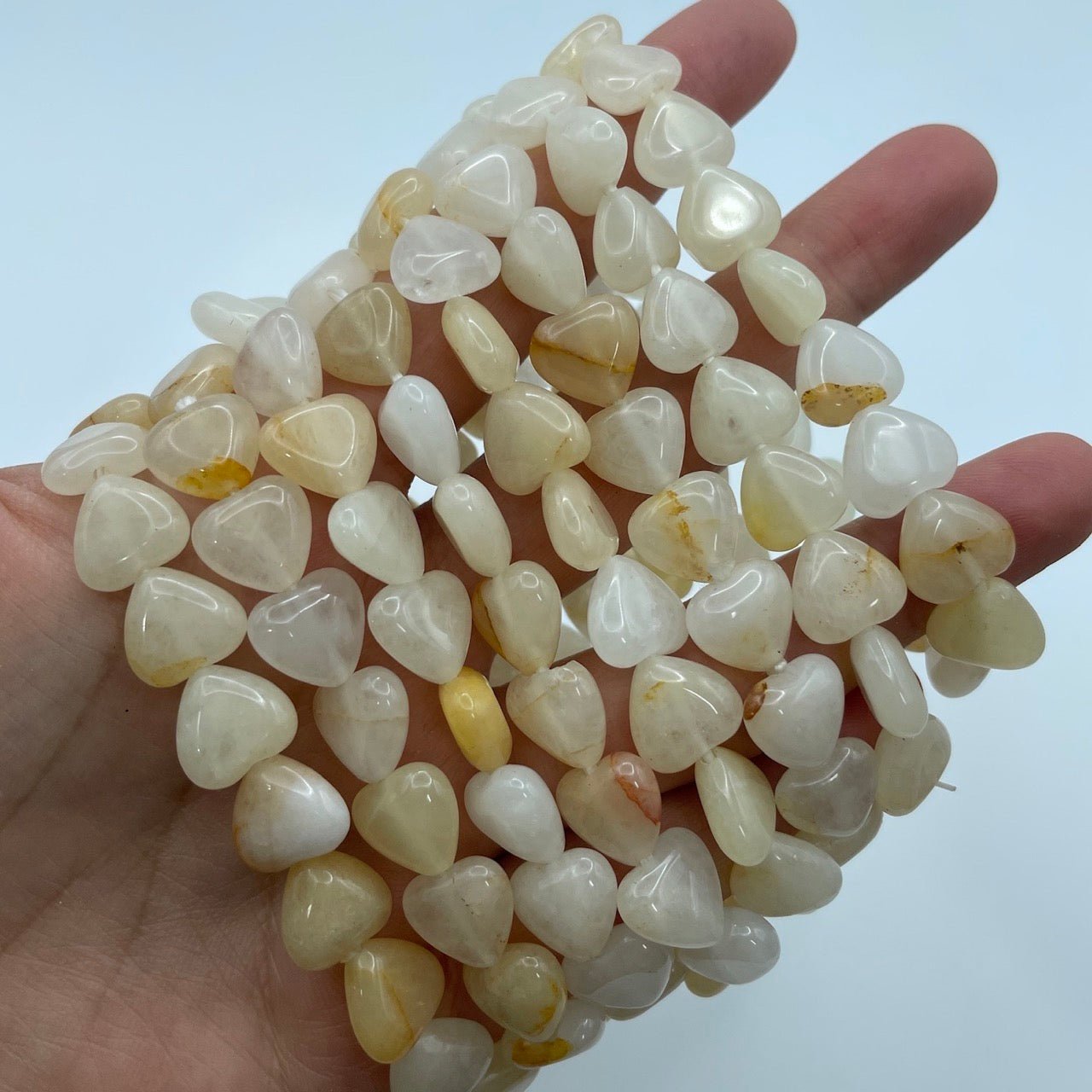 Golden Healer Heart - Shape Stretch Bracelet - RockZ Sourcing Hub