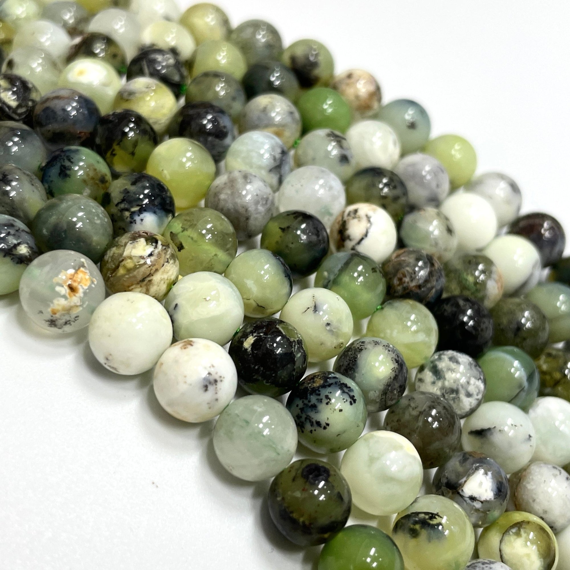 Green Opal Bead Strand - RockZ Sourcing Hub