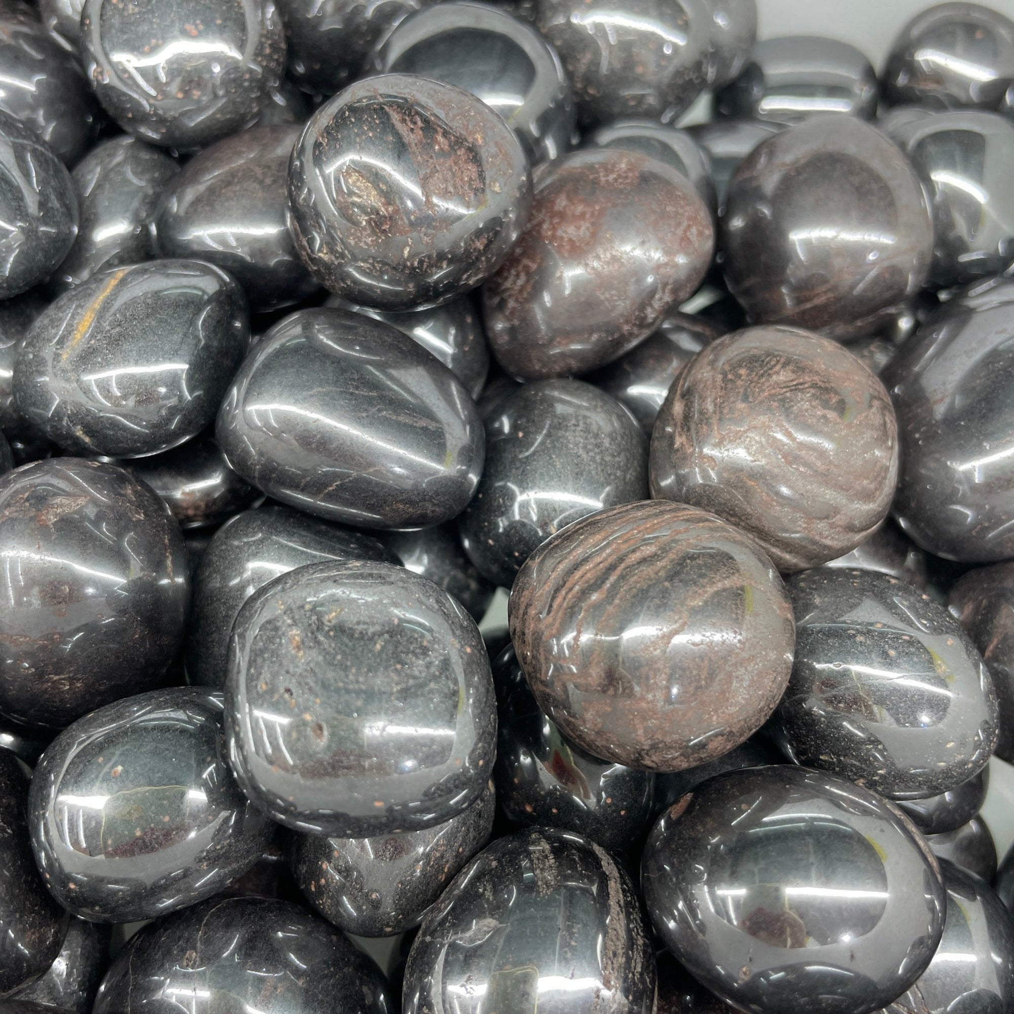 Hematite Tumblestone - RockZ Sourcing Hub