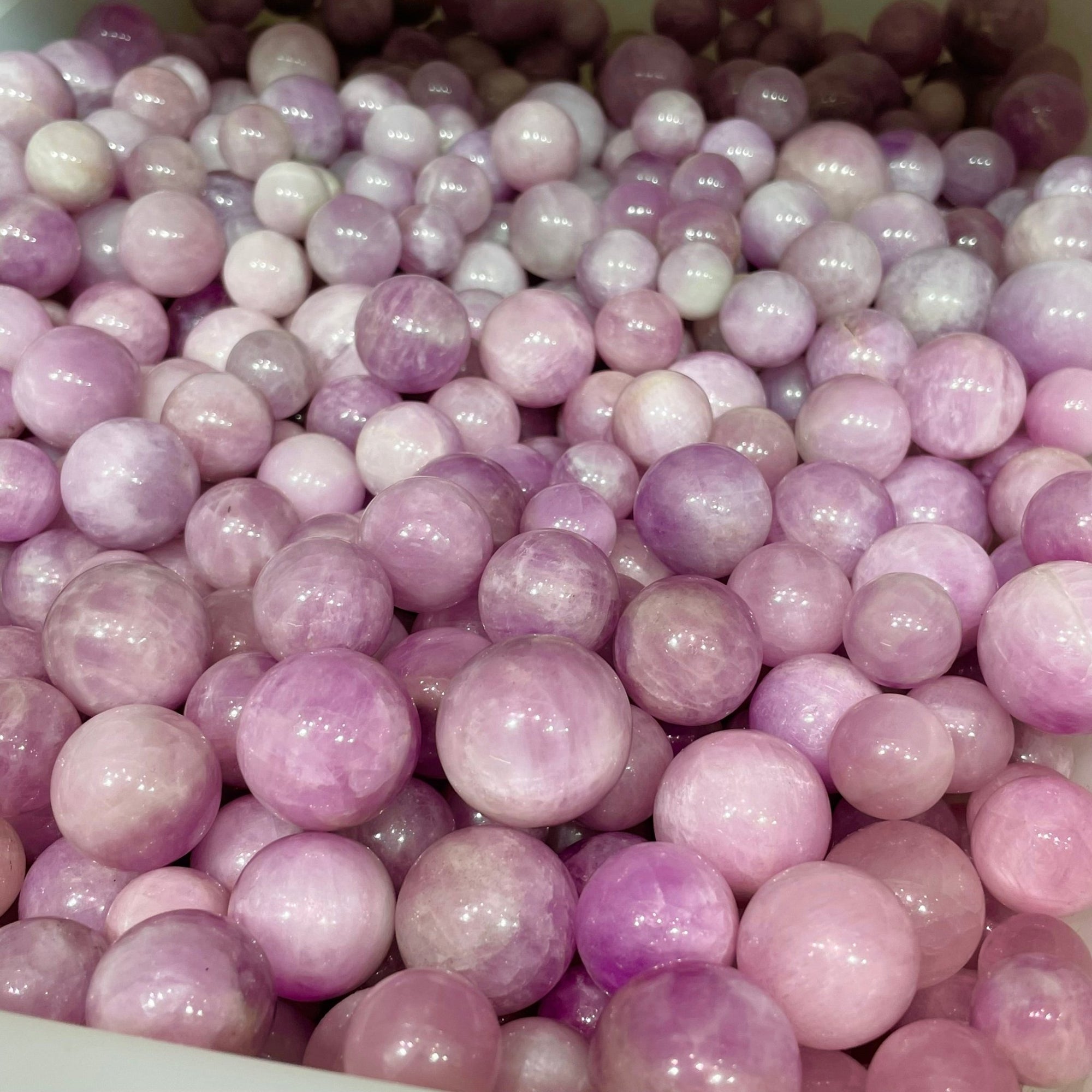 Kunzite Mini Sphere - Grade A - RockZ Sourcing Hub