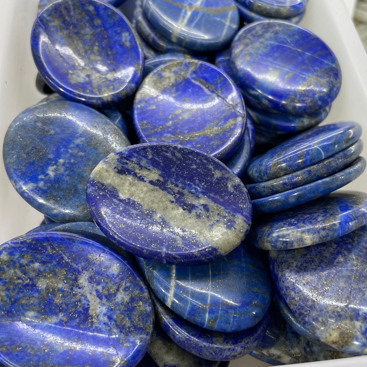 Lapis Worry Stone - RockZ Sourcing Hub