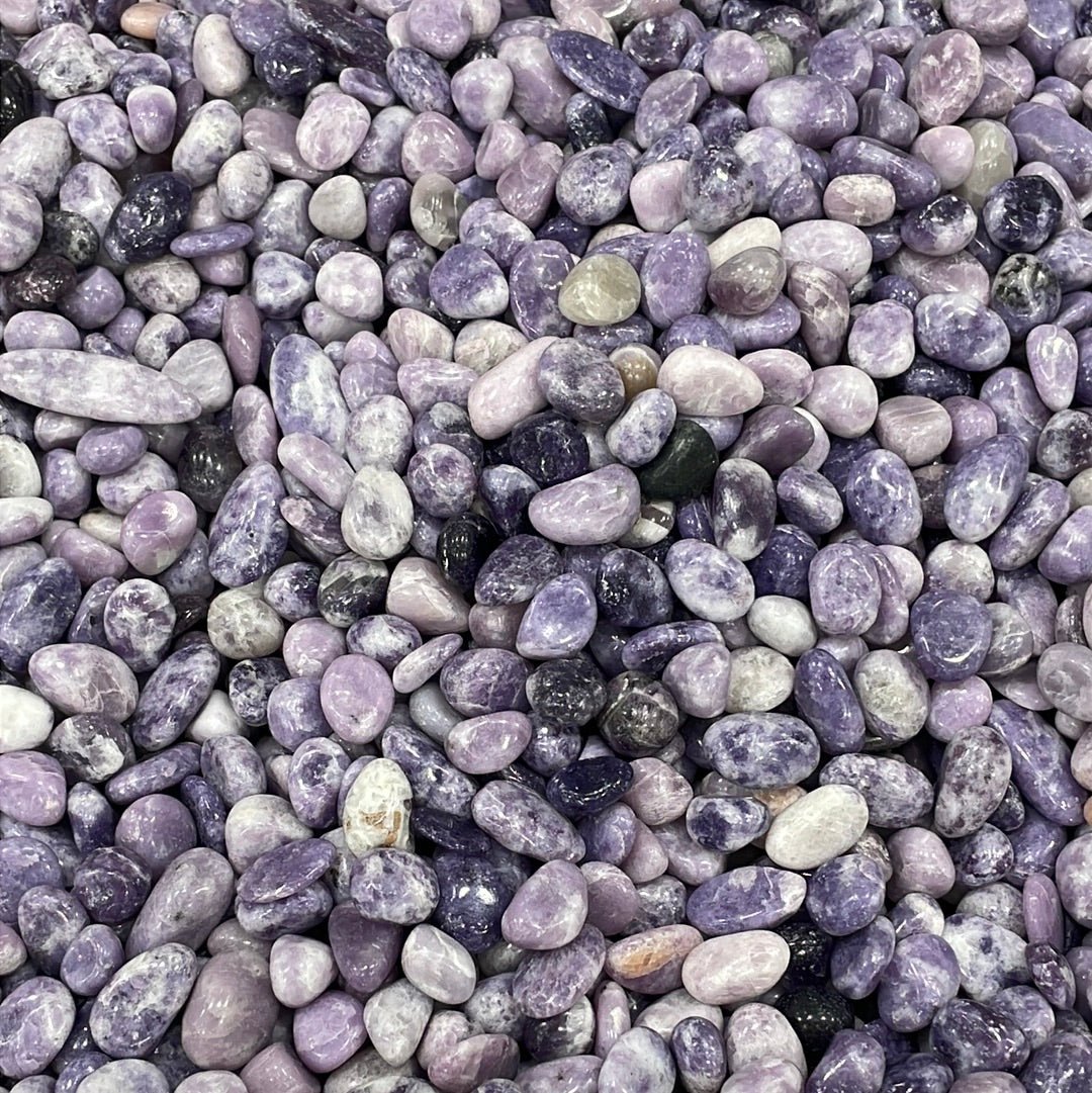 Lepidolite/Purple Mica in Quartz Chips/Nuggets - RockZ Sourcing Hub
