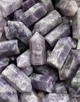 Lepidolite/Purple Mica in Quartz Mini Point - RockZ Sourcing Hub