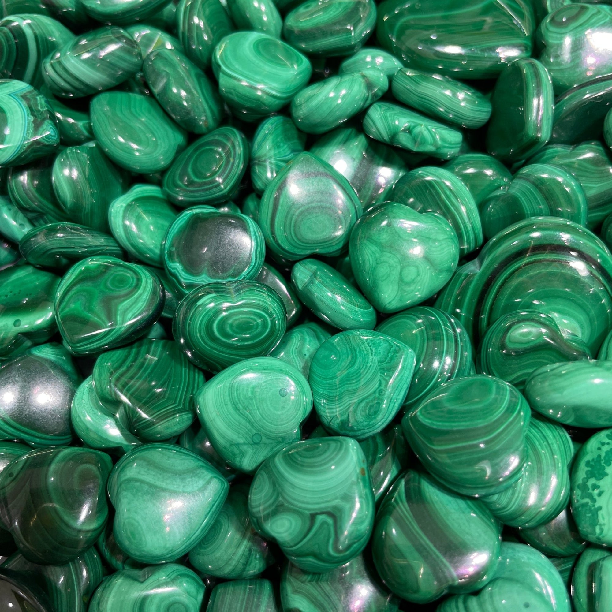 Malachite Heart AA Grade - RockZ Sourcing Hub
