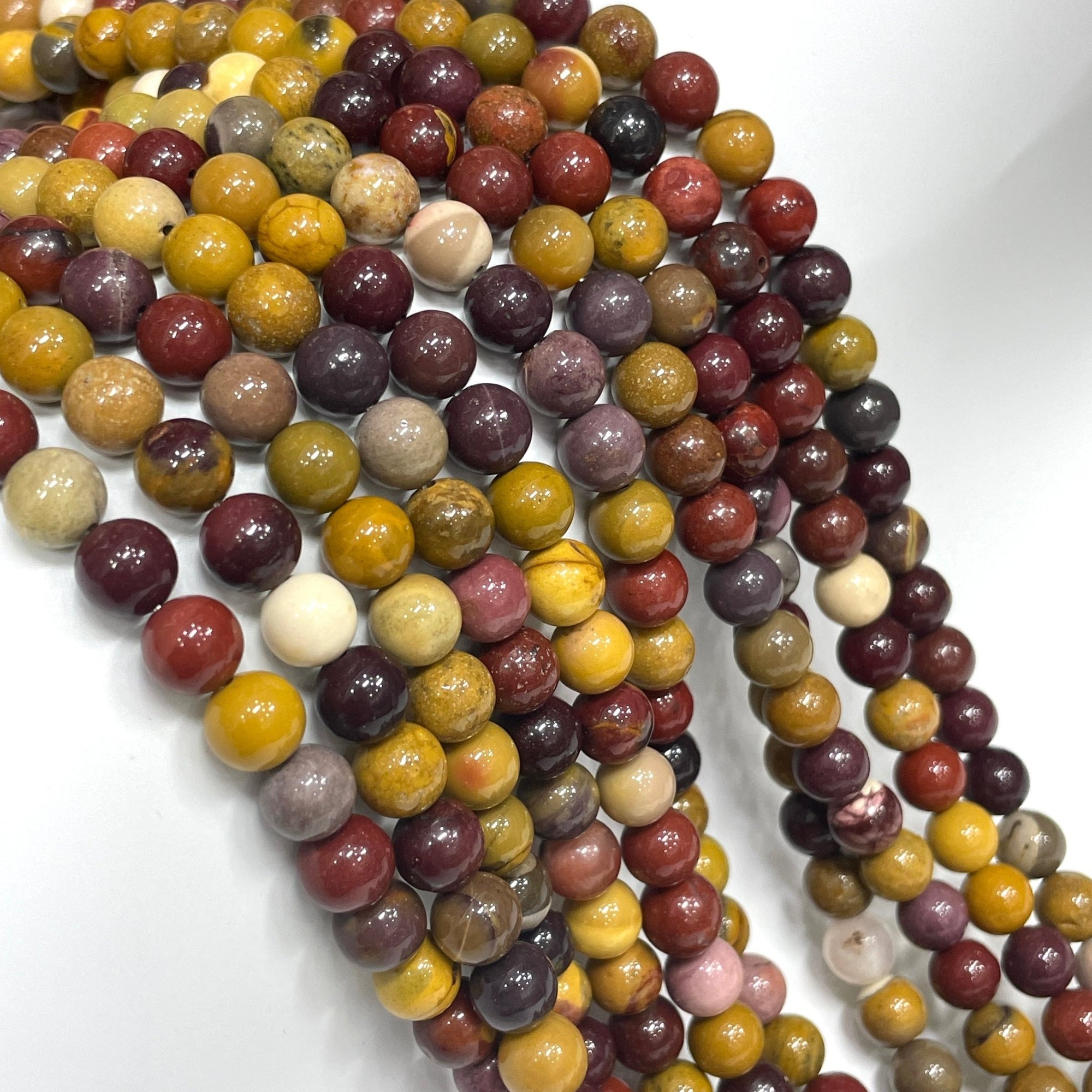 Mookaite Bead Strand - RockZ Sourcing Hub
