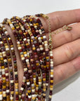 Mookaite Jasper Micro Faceted Cube Collar Necklace - RockZ Sourcing Hub