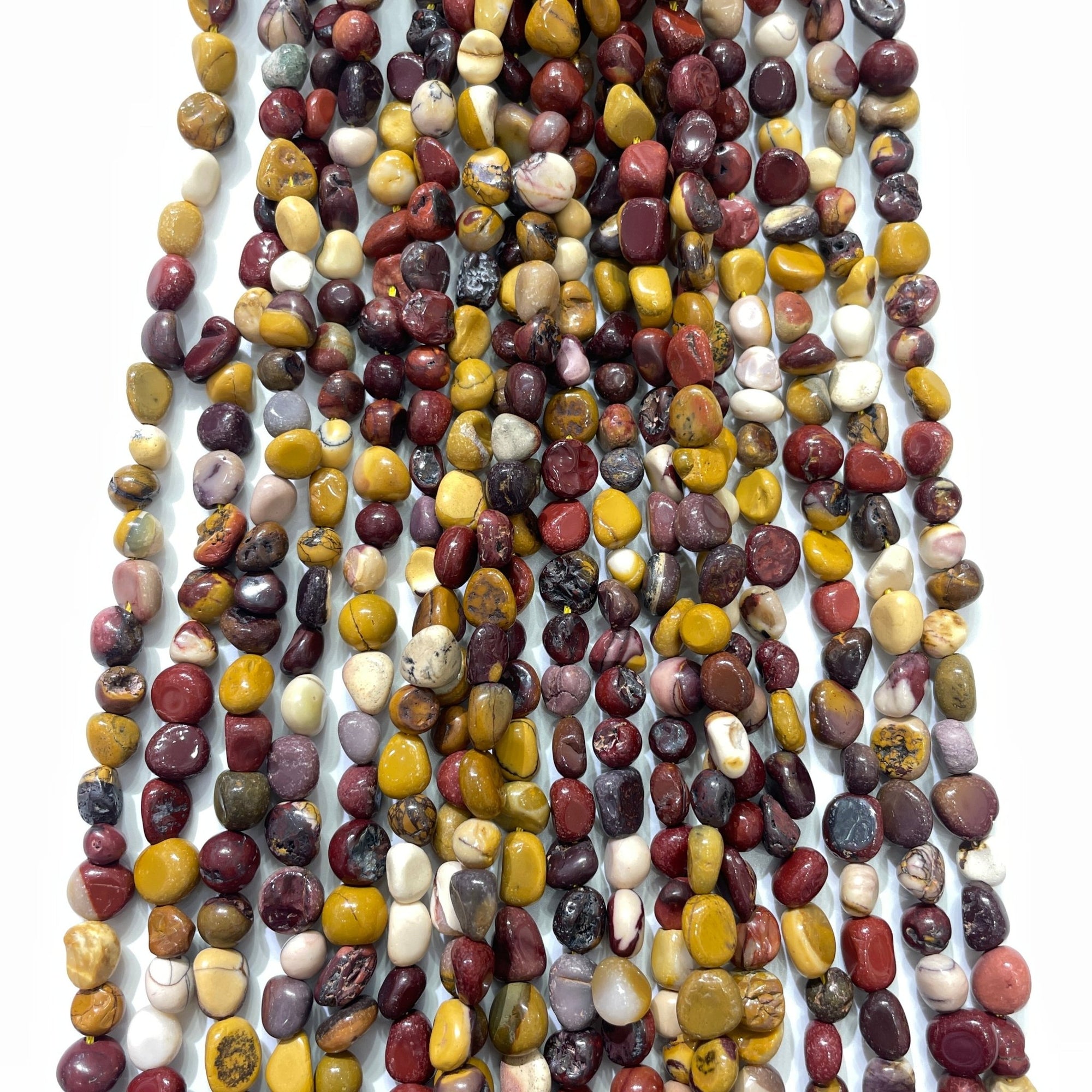 Mookaite Jasper Nugget Bead Strand - RockZ Sourcing Hub