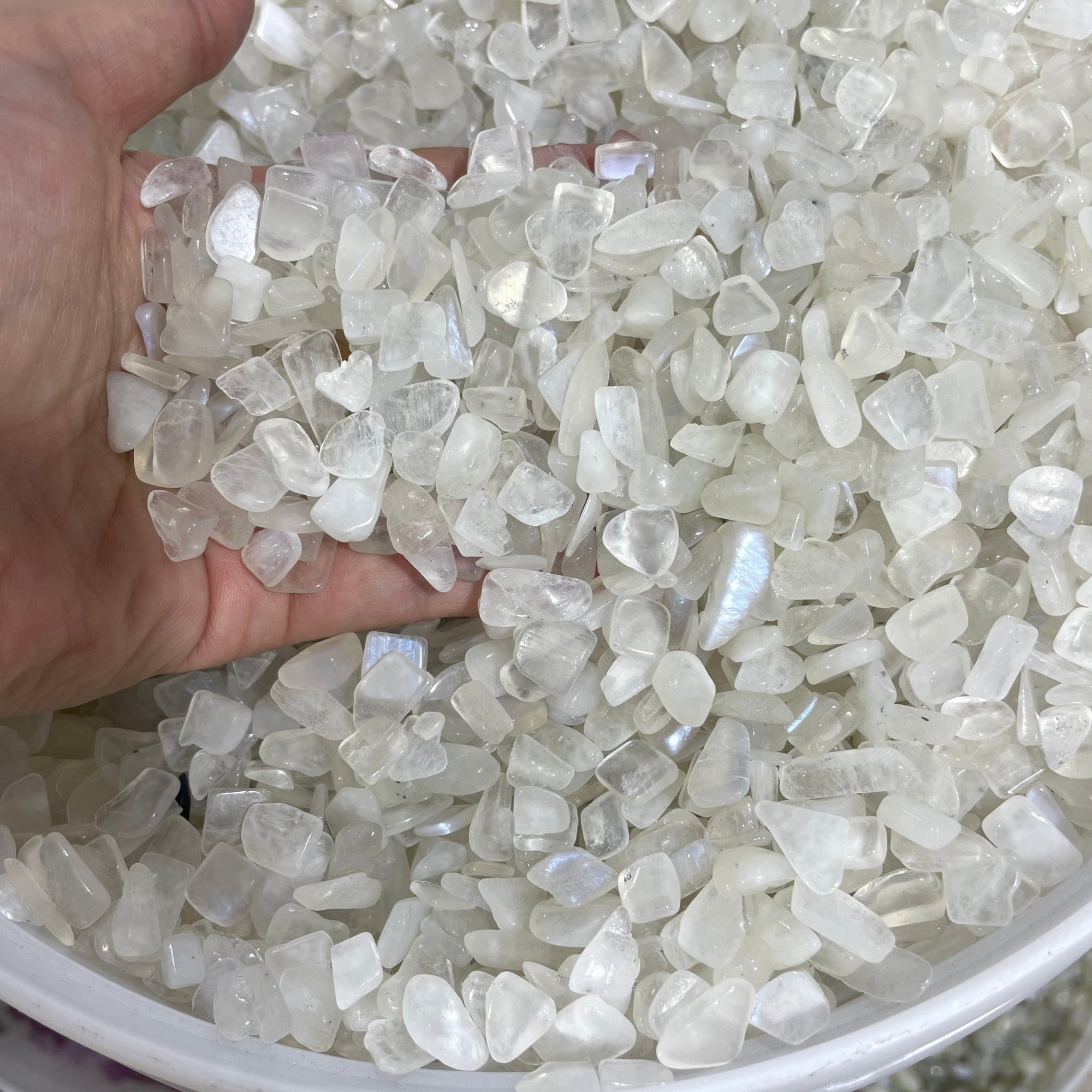 Moonstone Chips/Nuggets - RockZ Sourcing Hub