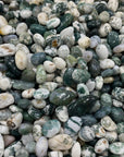 Moss Agate Tumblestone - RockZ Sourcing Hub