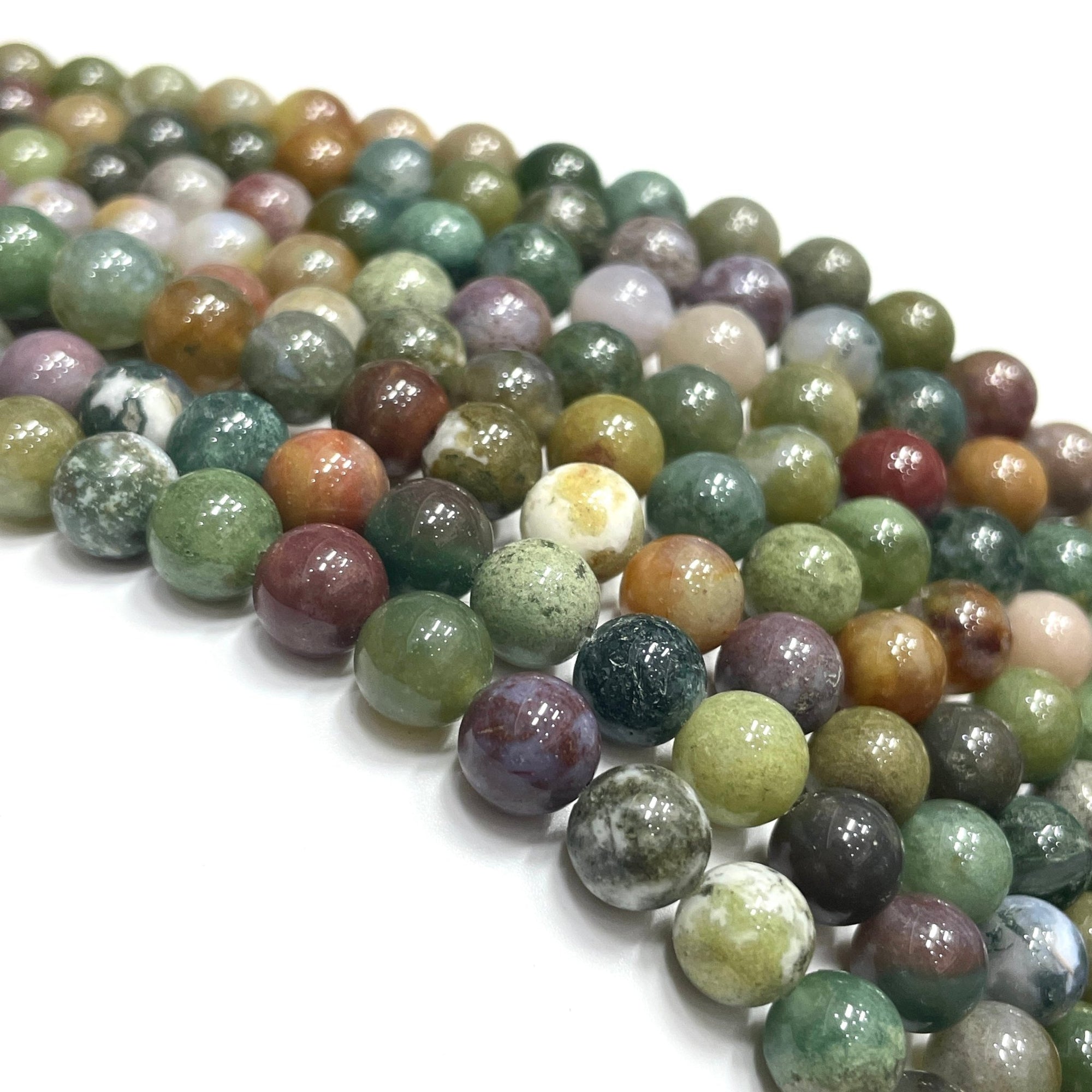 Ocean Jasper Bead Strand - RockZ Sourcing Hub
