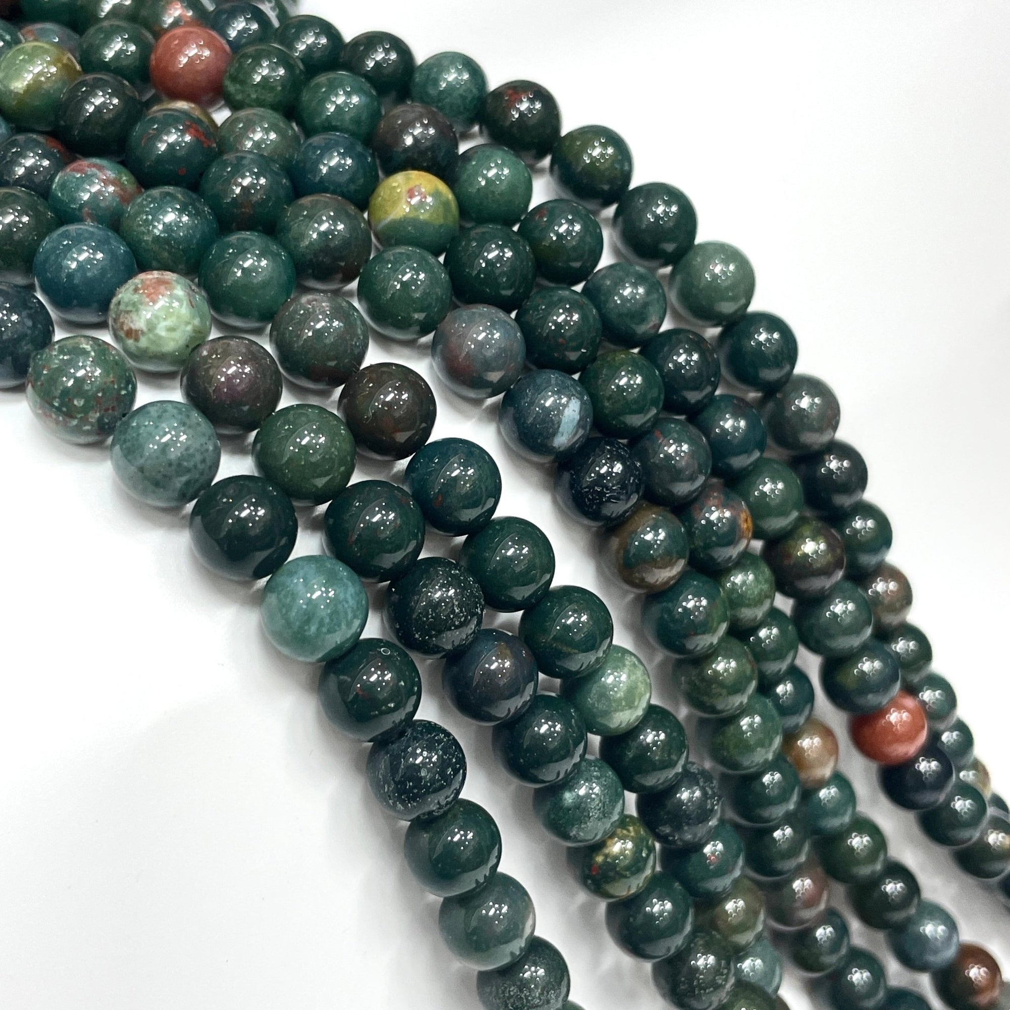 Ocean Jasper Bead Strand - RockZ Sourcing Hub