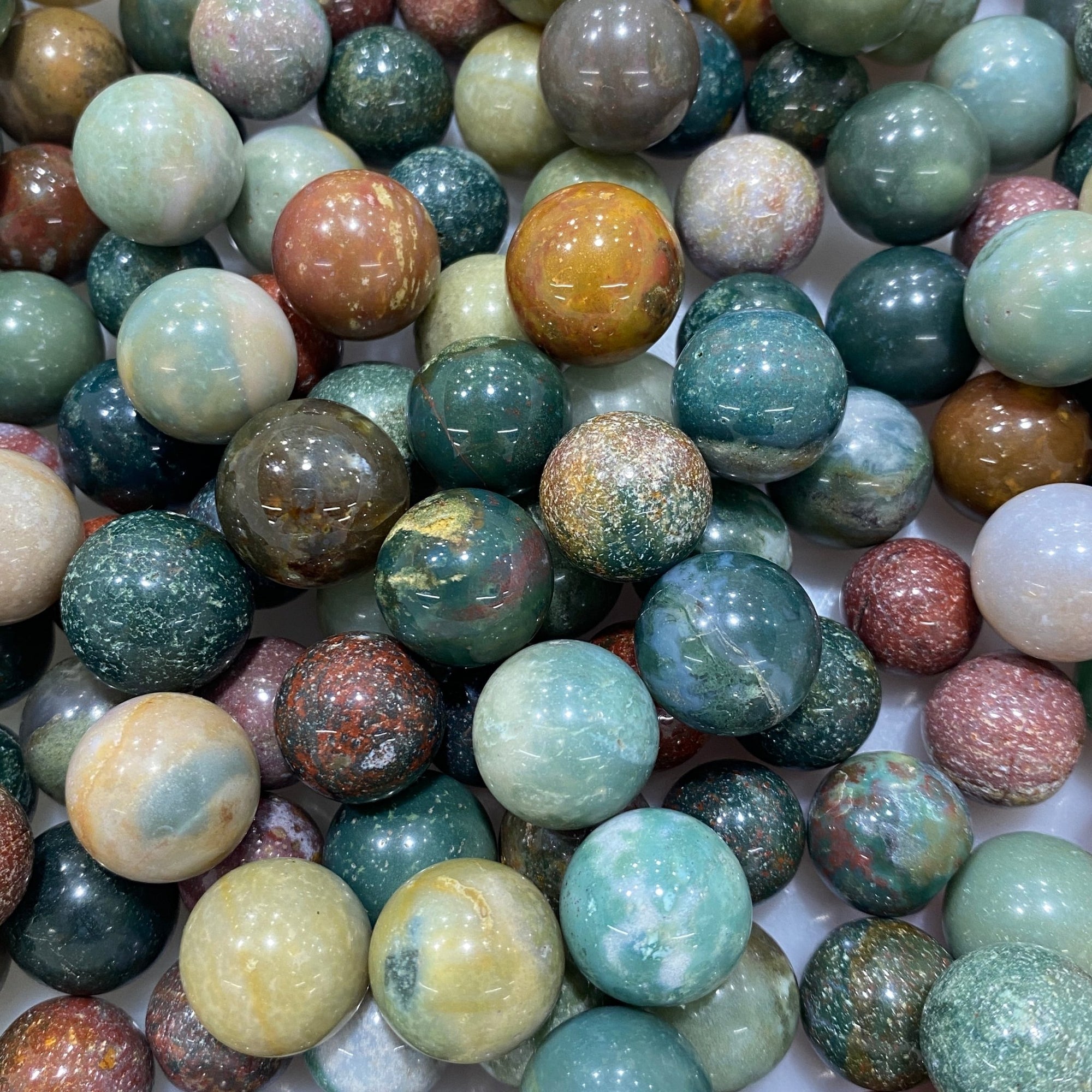 Ocean Jasper Mini Sphere - RockZ Sourcing Hub