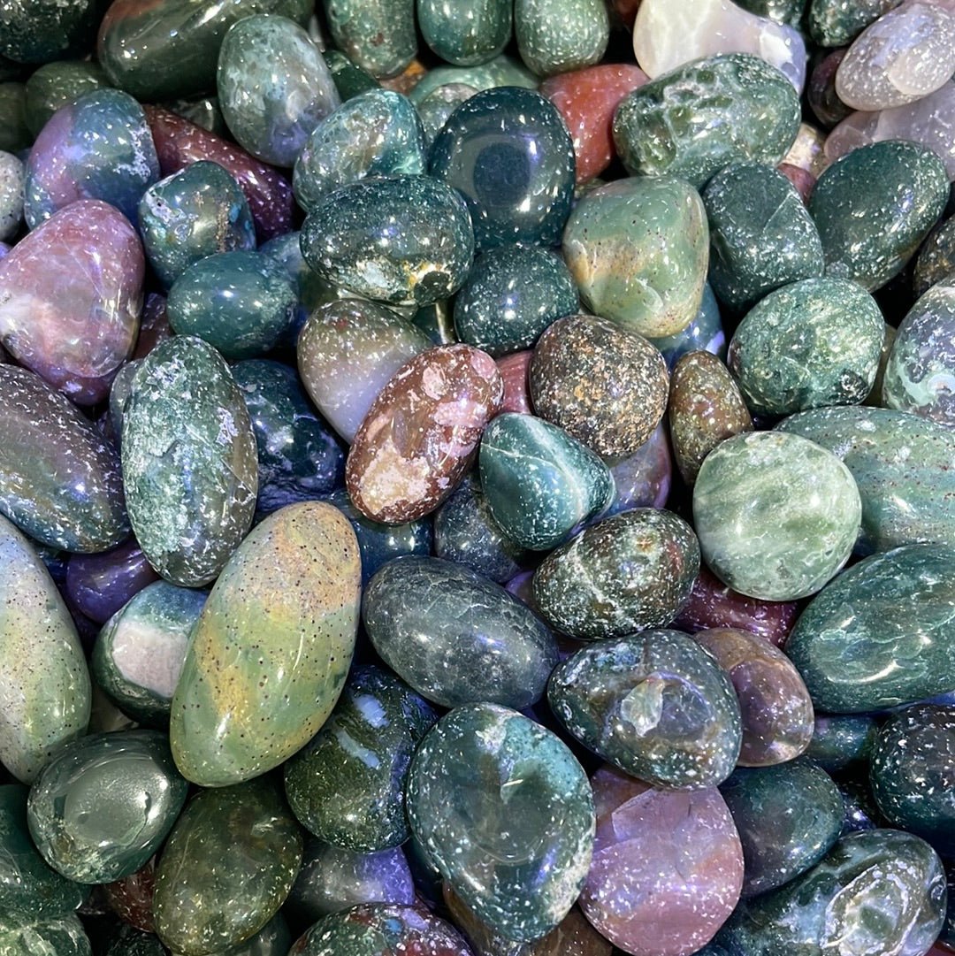 Ocean Jasper Tumblestone - RockZ Sourcing Hub