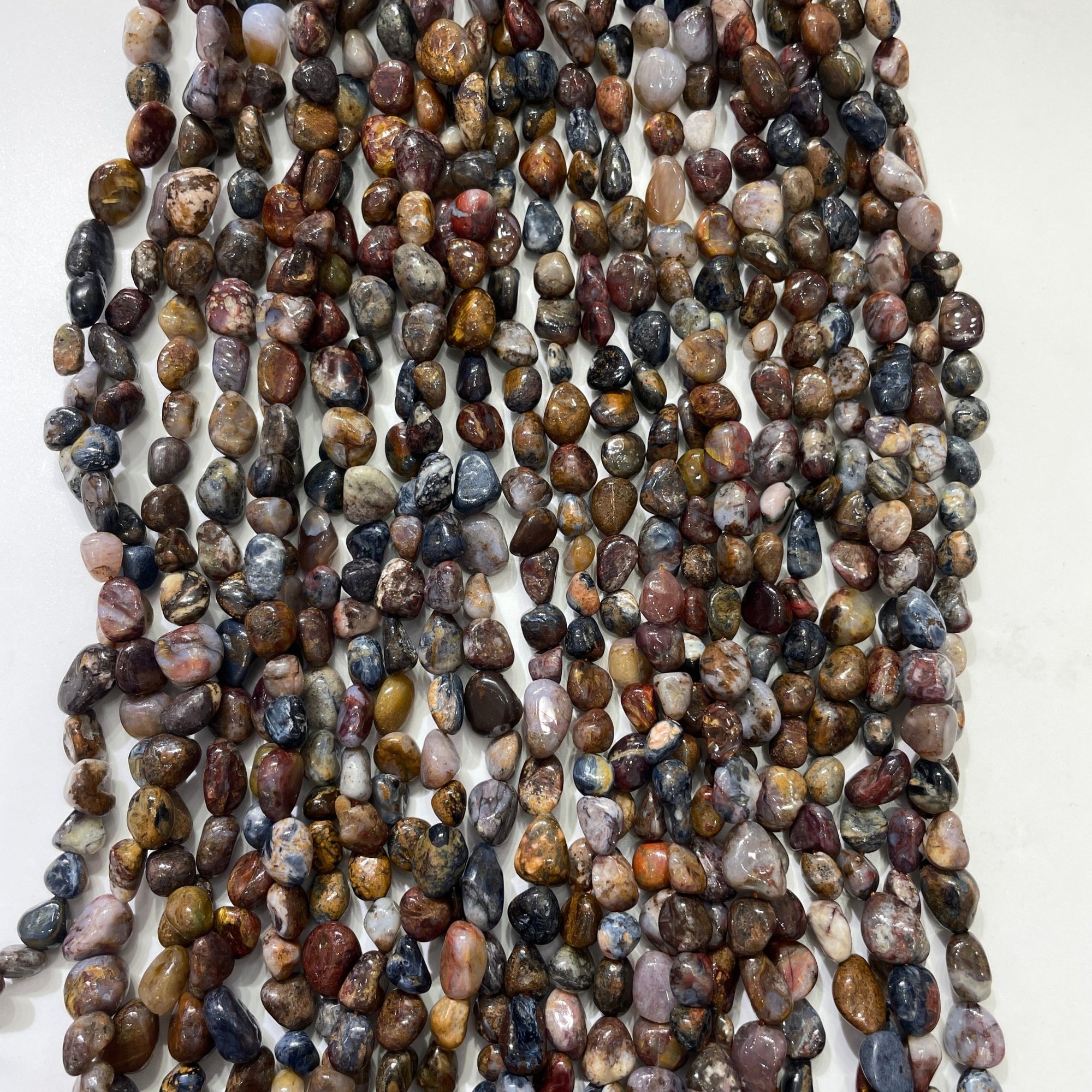 Pietersite Nugget Bead Strand - RockZ Sourcing Hub
