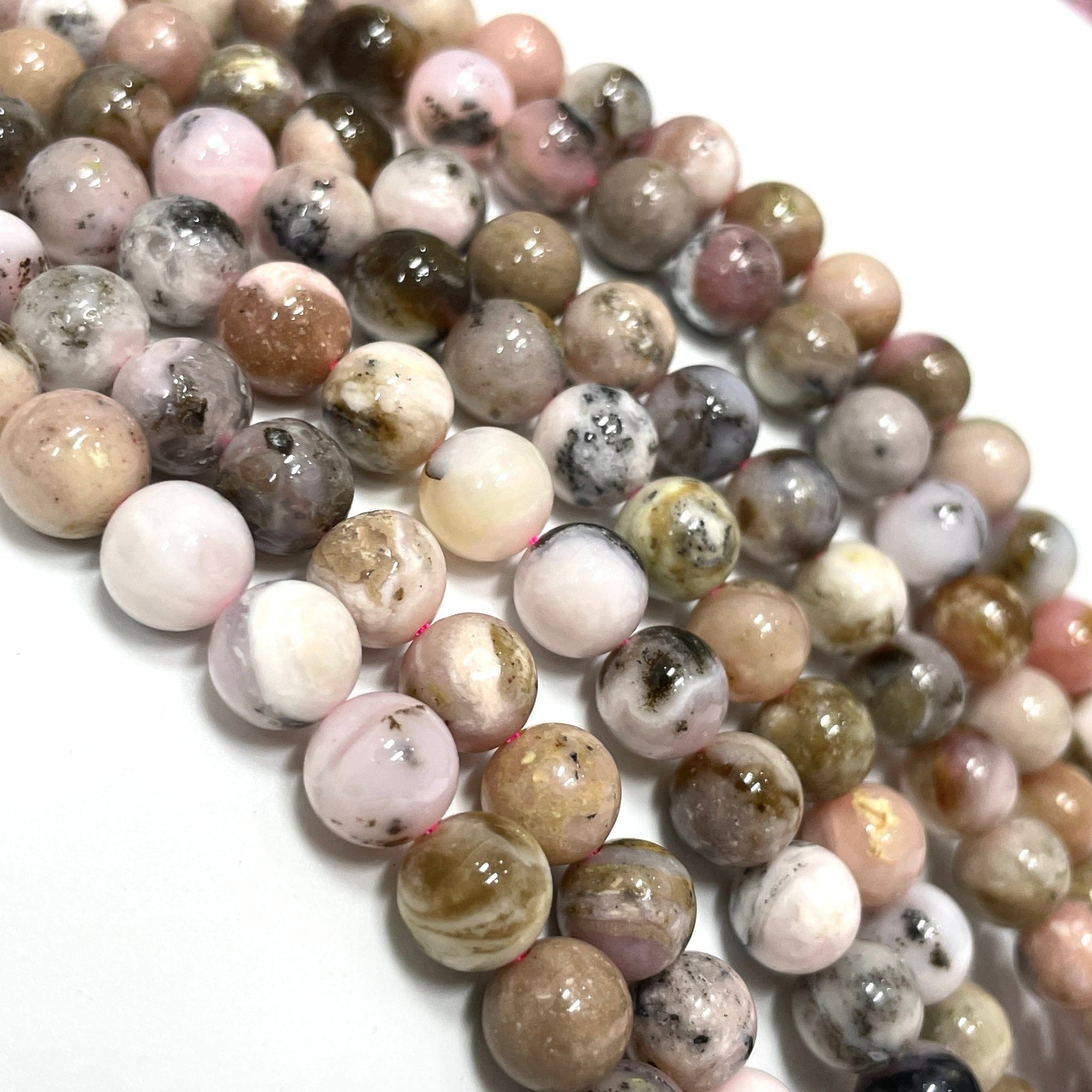 Pink Opal Bead Strand - RockZ Sourcing Hub