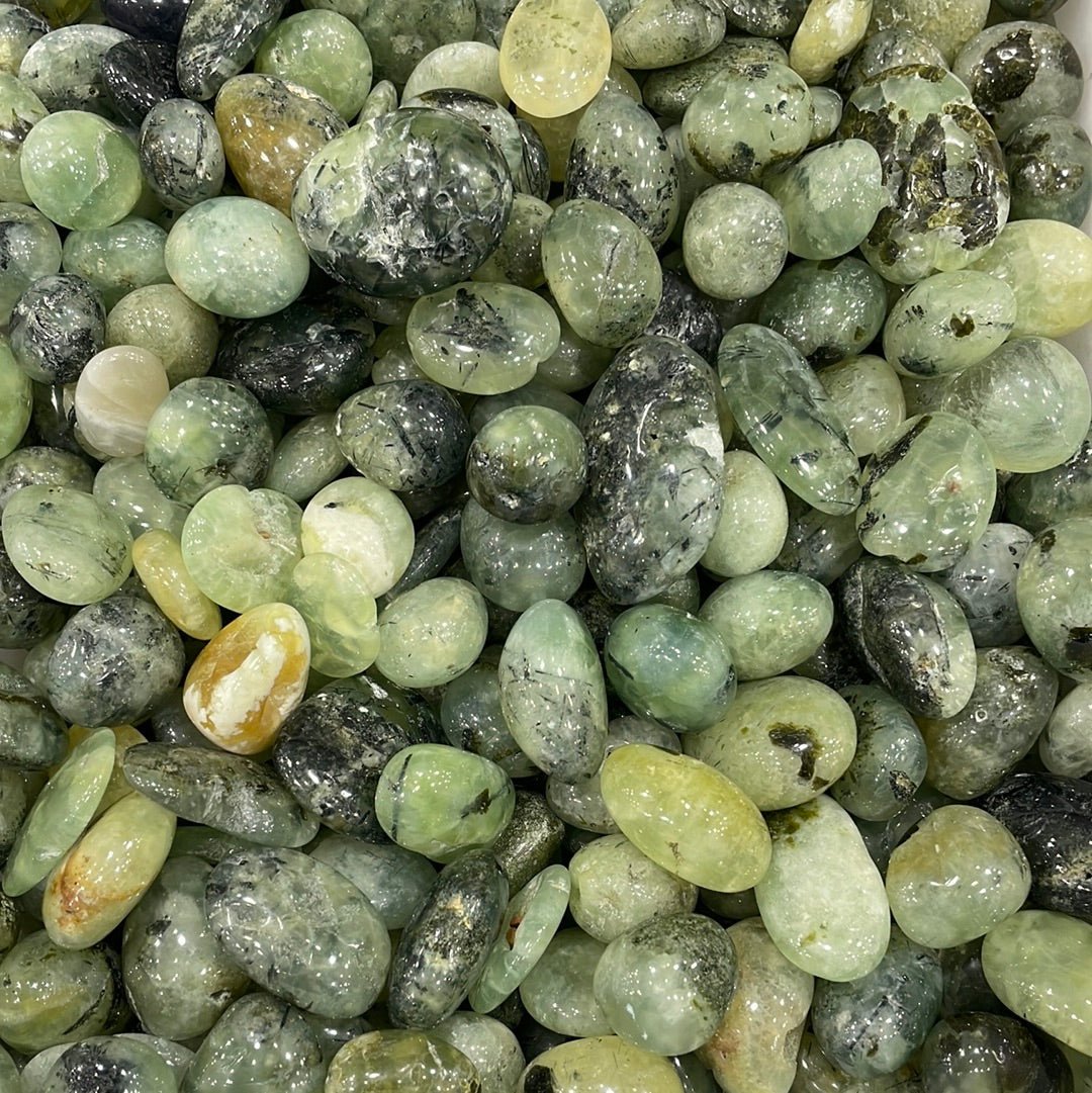Prehnite Agate Tumblestone - RockZ Sourcing Hub
