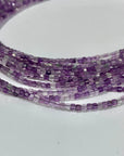 Purple Fluorite Micro Faceted Cube Collar Necklace - RockZ Sourcing Hub