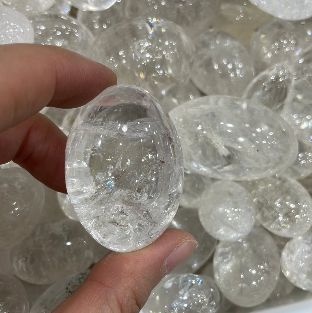 Rainbow Clear Quartz Tumblestone - RockZ Sourcing Hub