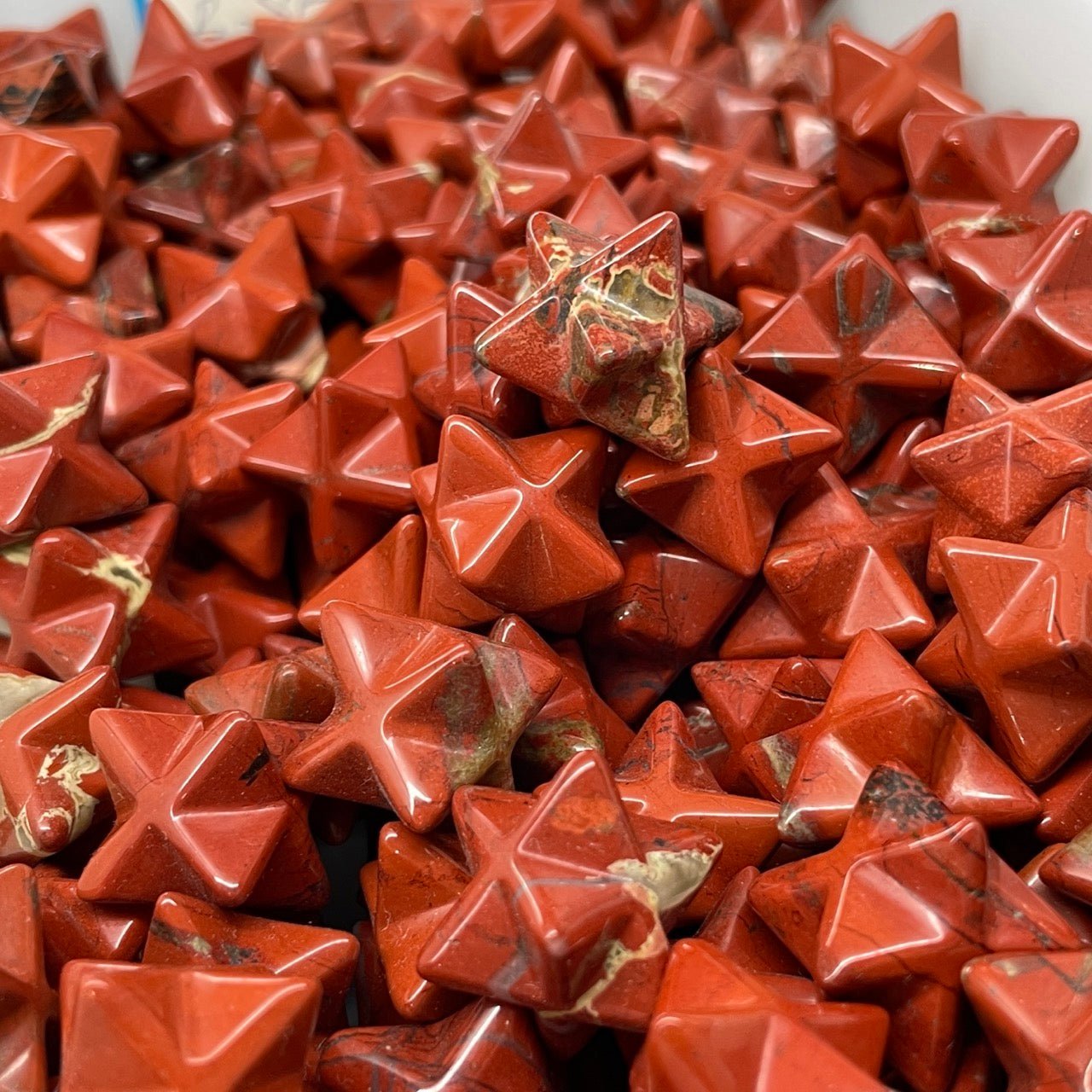 Red Jasper Octagram - RockZ Sourcing Hub