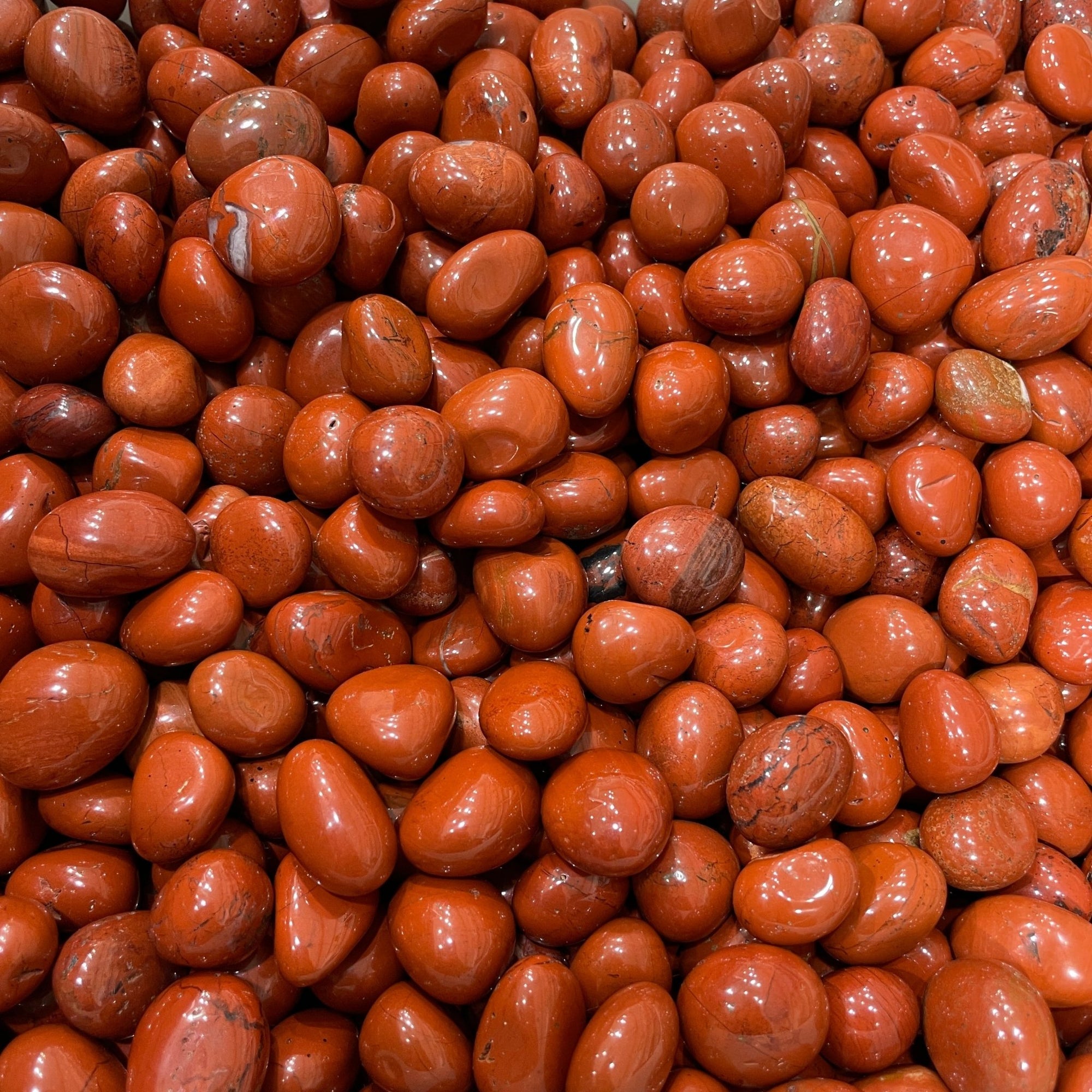 Red Jasper Tumblestone - RockZ Sourcing Hub