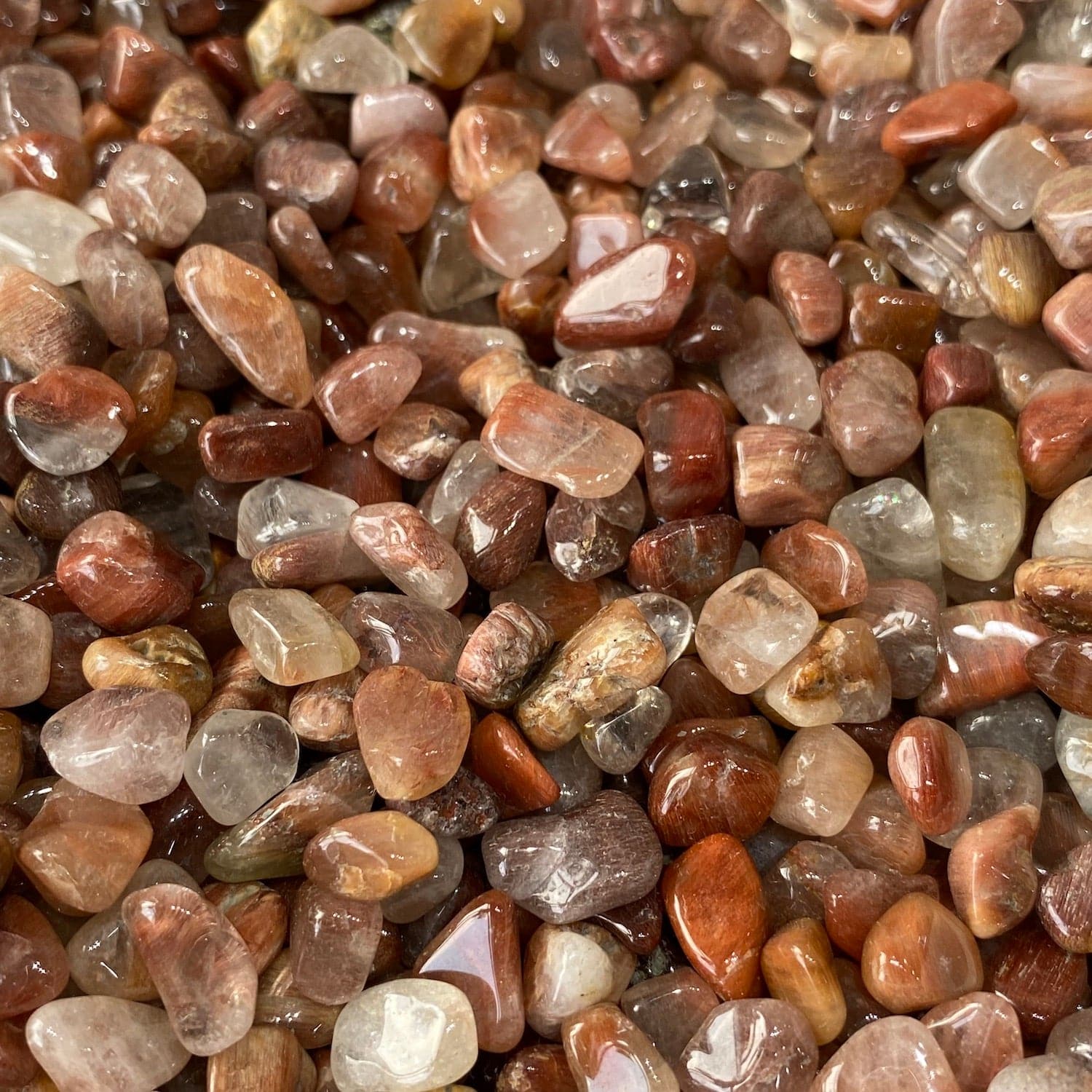 Red Rabbit Hair Quartz Chips/Nuggets - RockZ Sourcing Hub