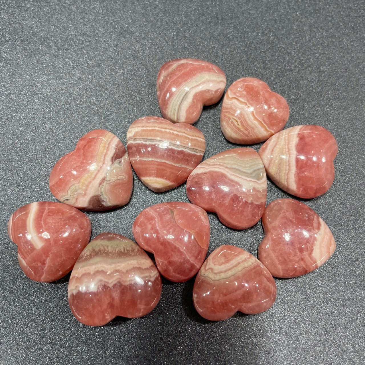 Rhodochrosite Heart - Grade AA - RockZ Sourcing Hub